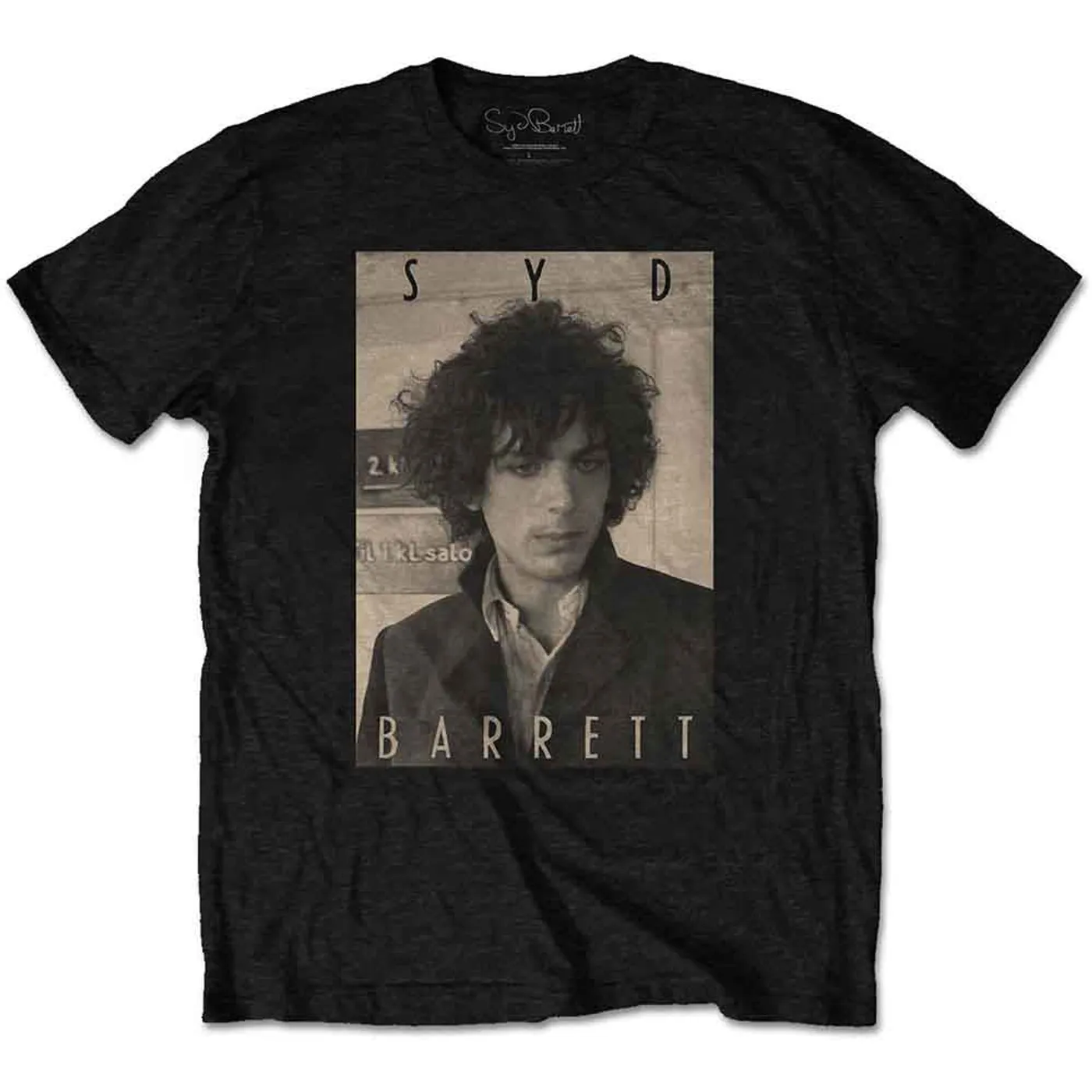 Syd Barrett T Shirt - Sepia