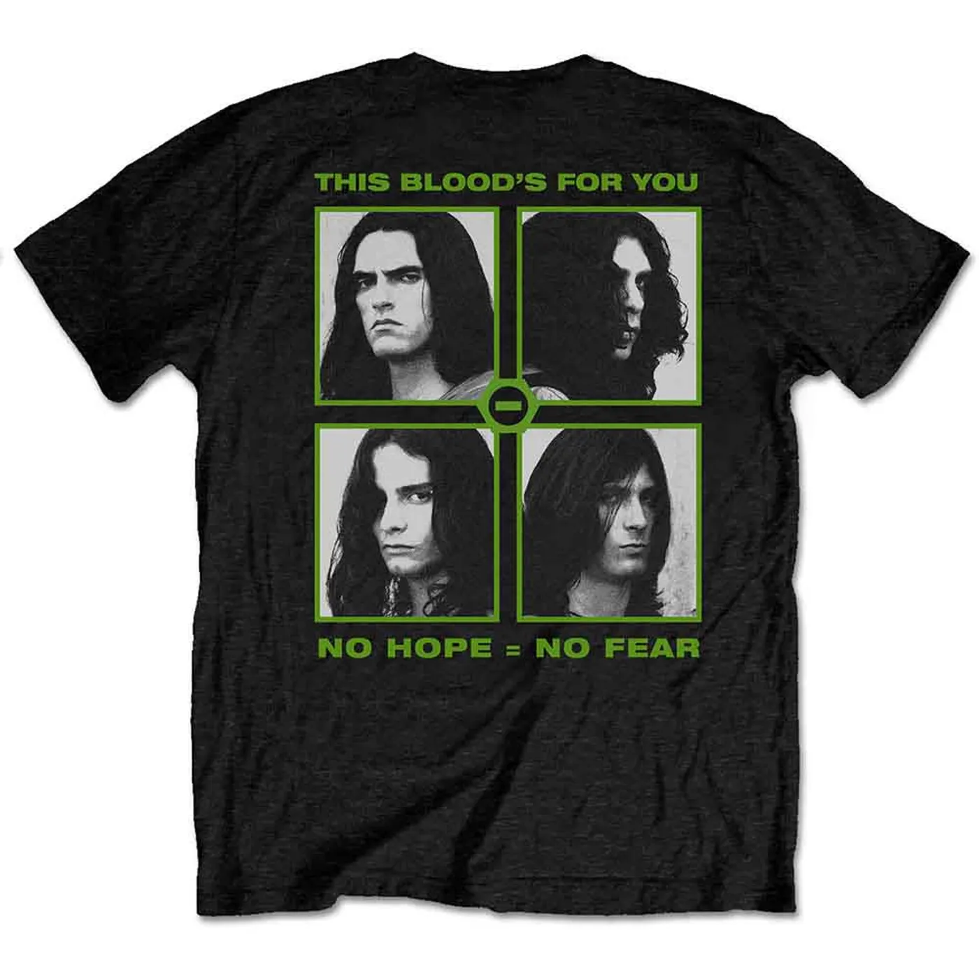 Type O Negative T Shirt - Green Men