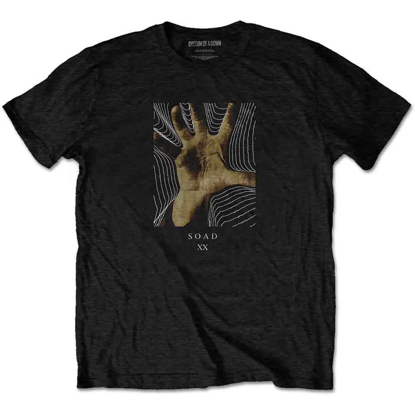 System Of A Down T Shirt - 20 Years Hand