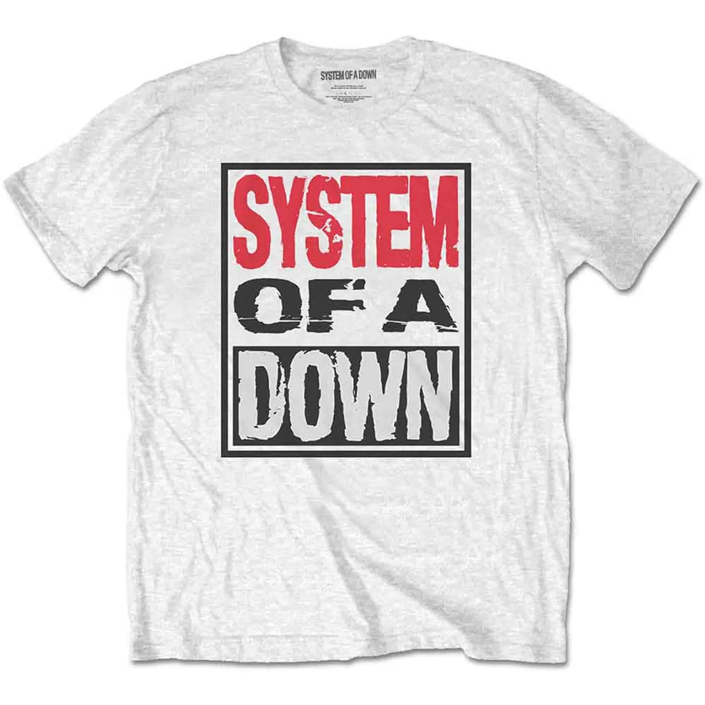 System Of A Down T Shirt - Triple Stack Box