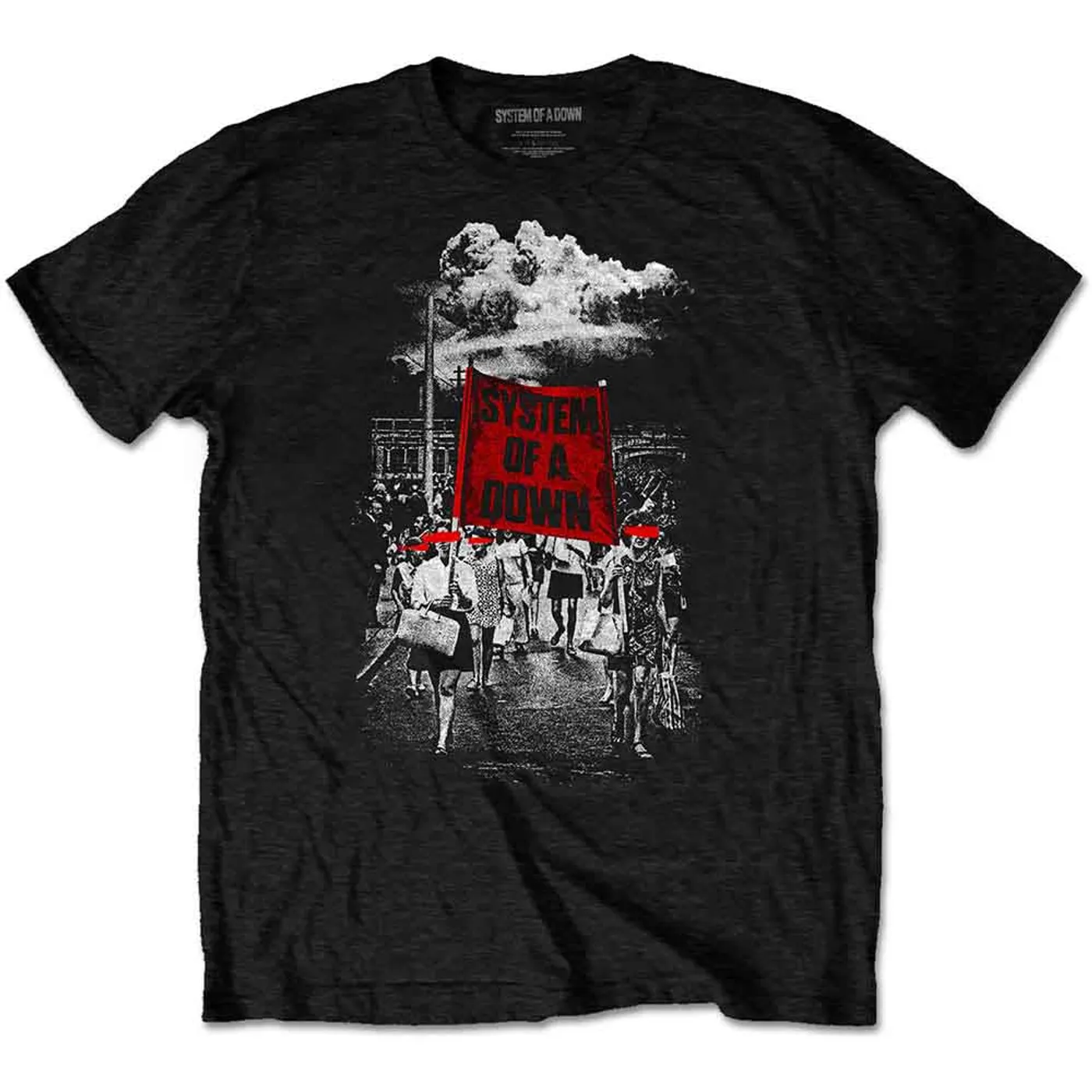 System Of A Down T Shirt - Banner March