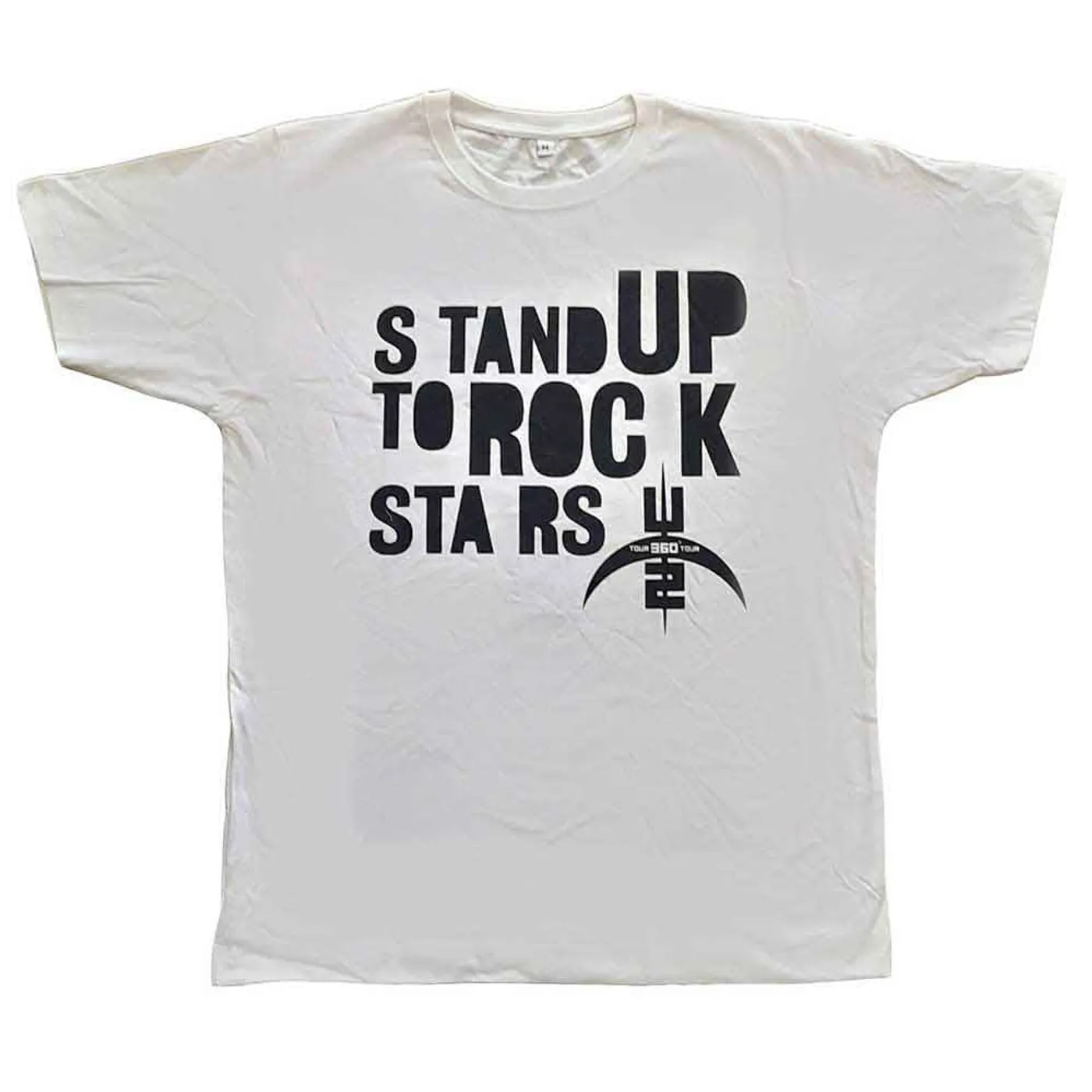 U2 T Shirt - 360 Degree Tour 2009 Stand Up To Rockstars