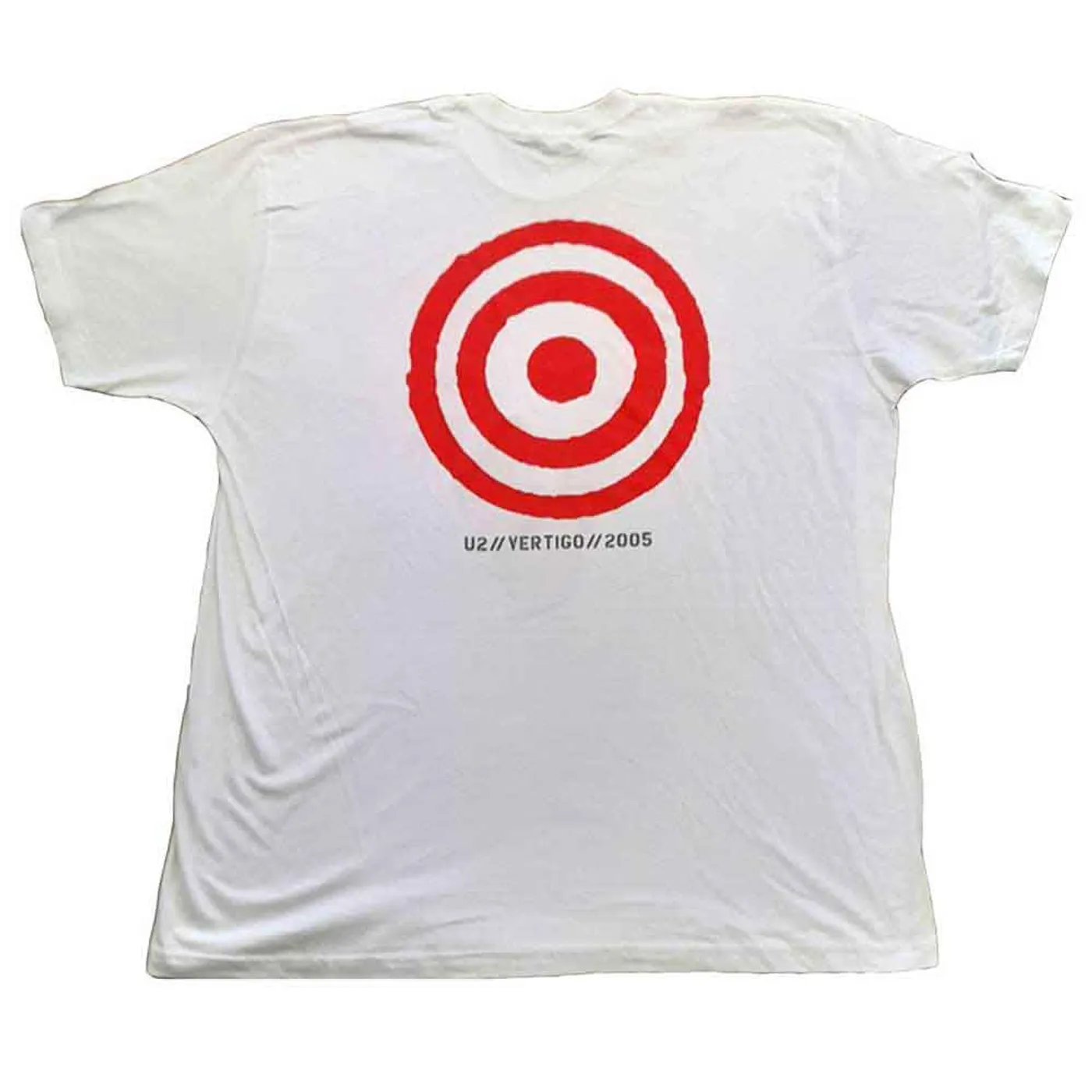 U2 T Shirt - Vertigo Tour 2005 Red V
