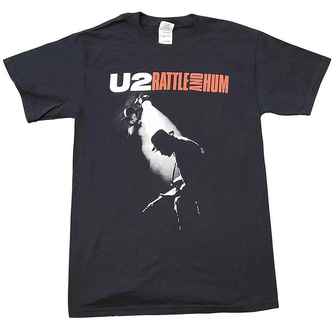 U2 T Shirt - Rattle & Hum Spotlight Photo