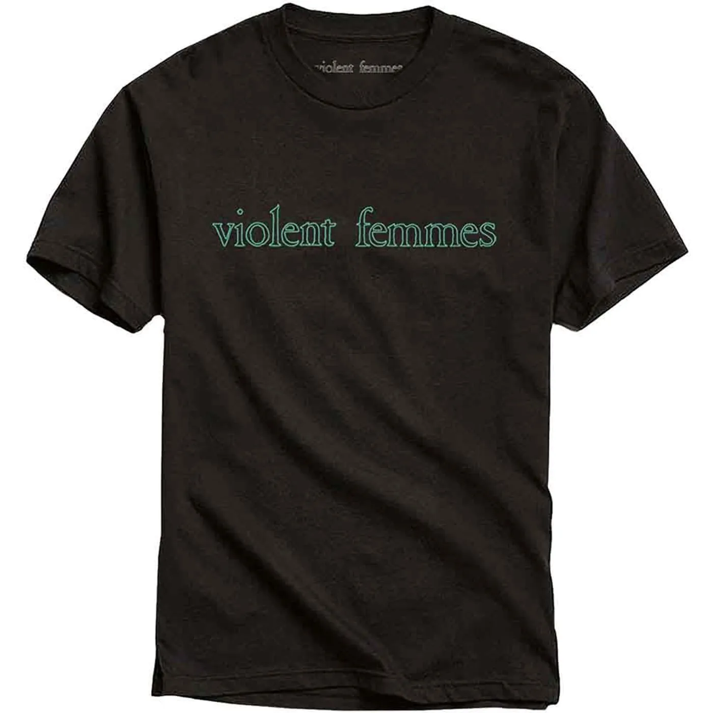 Violent Femmes T Shirt - Green Vintage Logo
