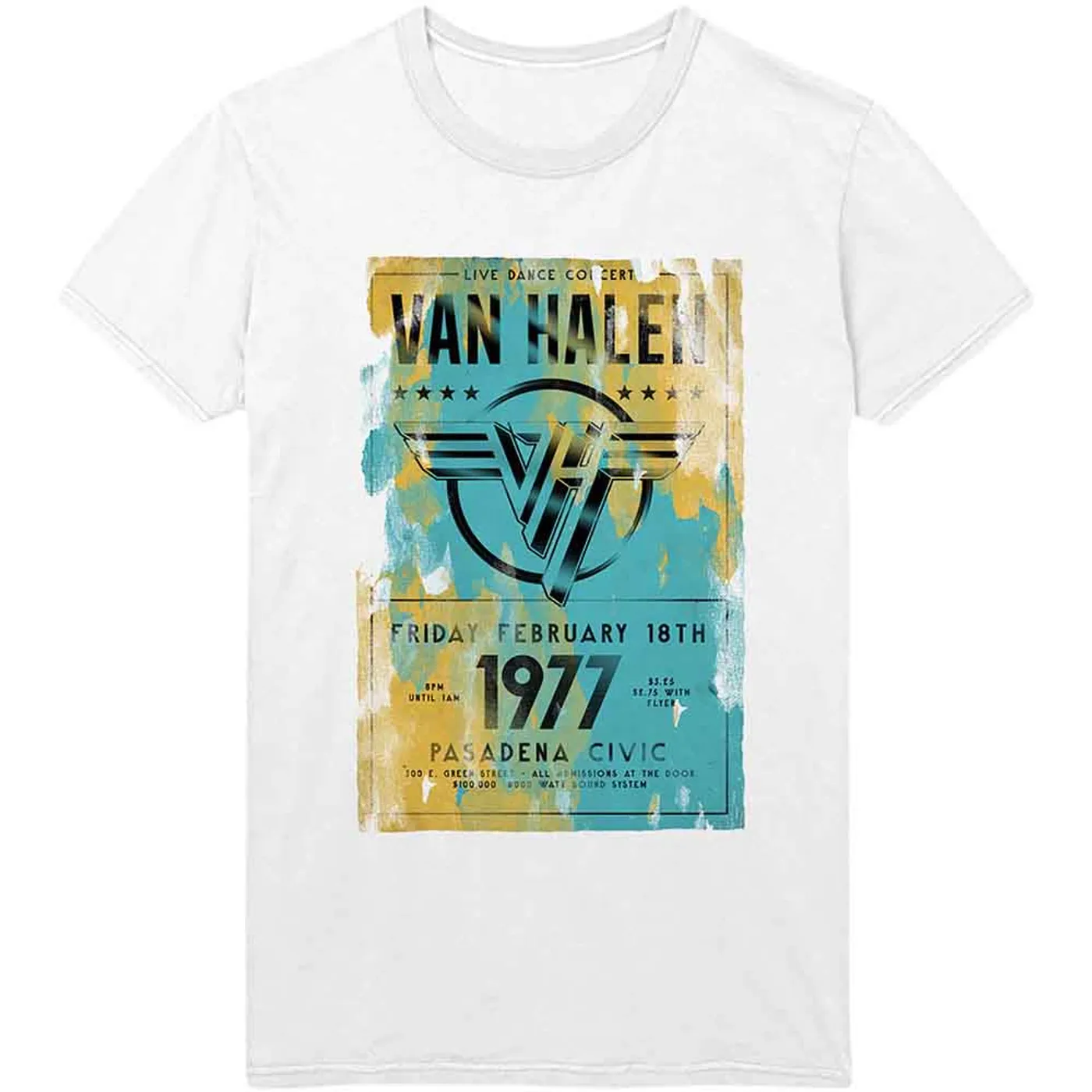Van Halen T Shirt - Pasadena '77