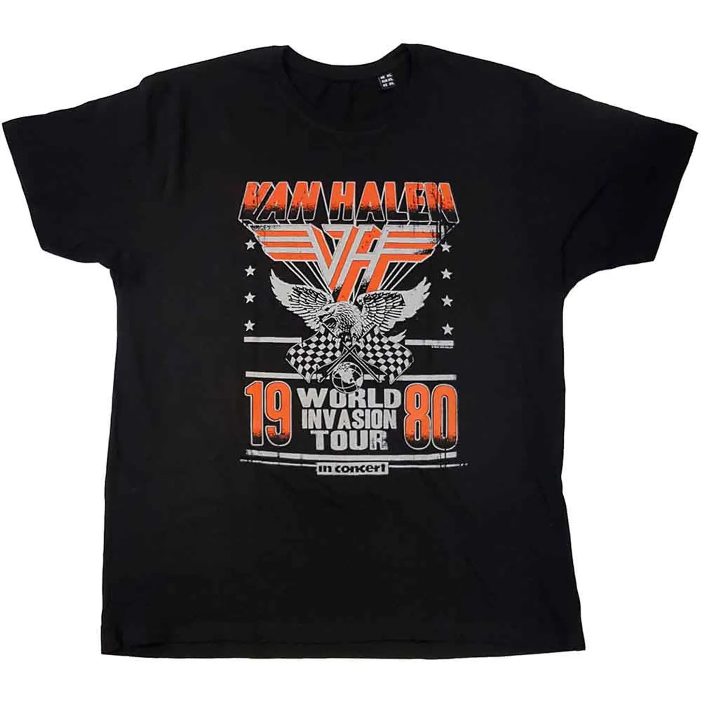 Van Halen T Shirt - Invasion Tour '80