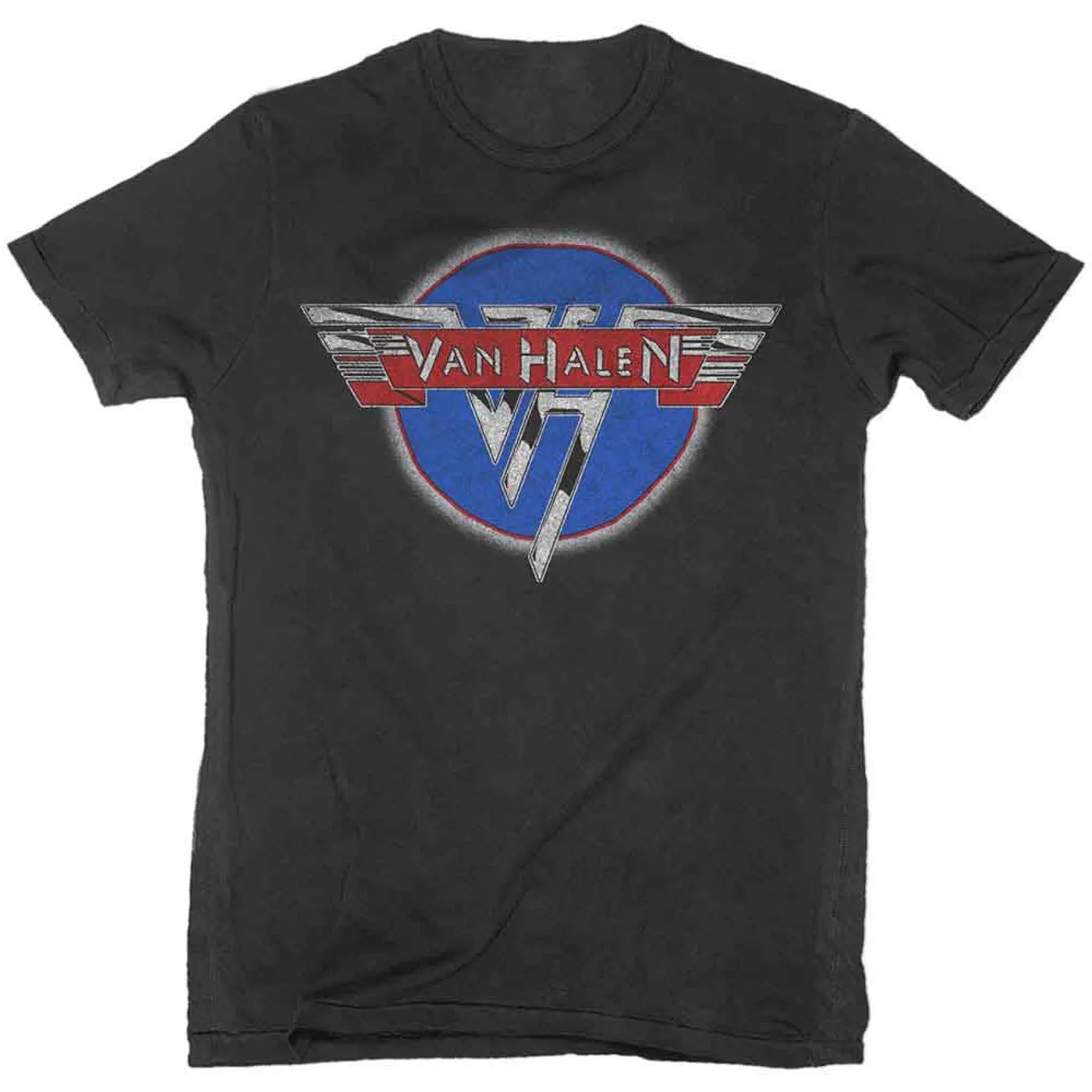 Van Halen T Shirt - Chrome Logo