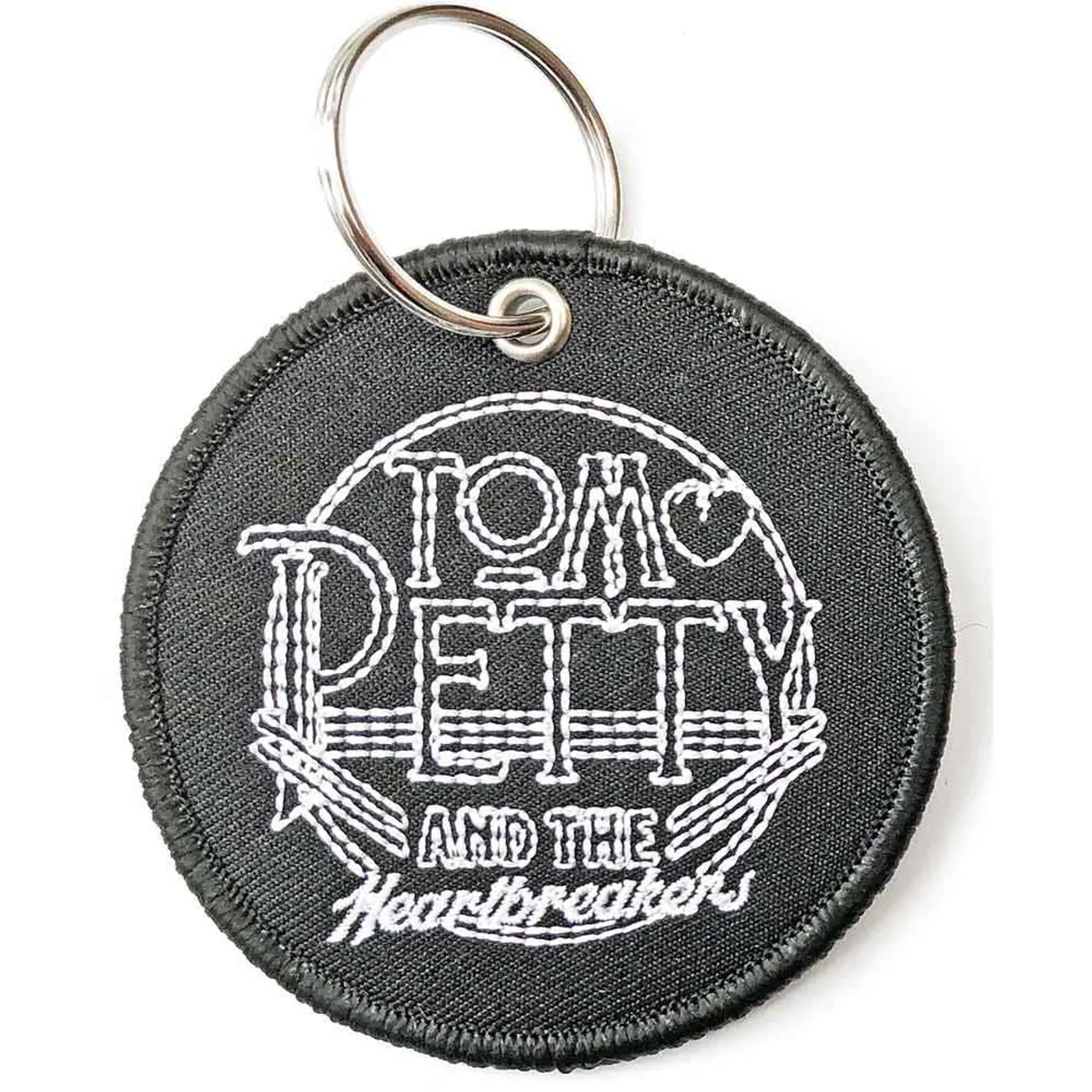 Tom Petty Patch Keychains - Circle Logo
