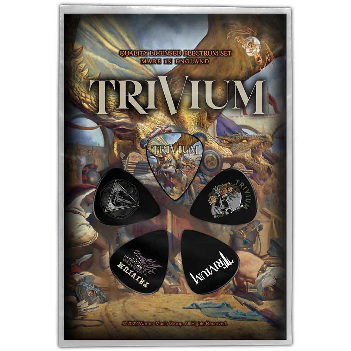 Trivium Plectrum - Multi -pack - In The Court Of The Dragon