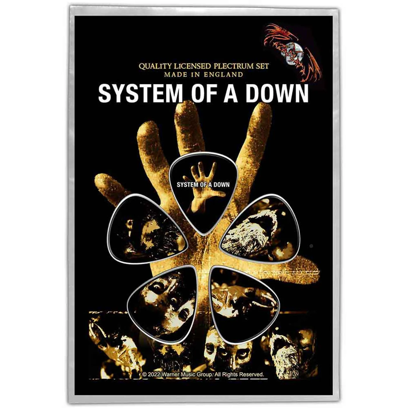System Of A Down Plectrum - Multi -pack - Hand