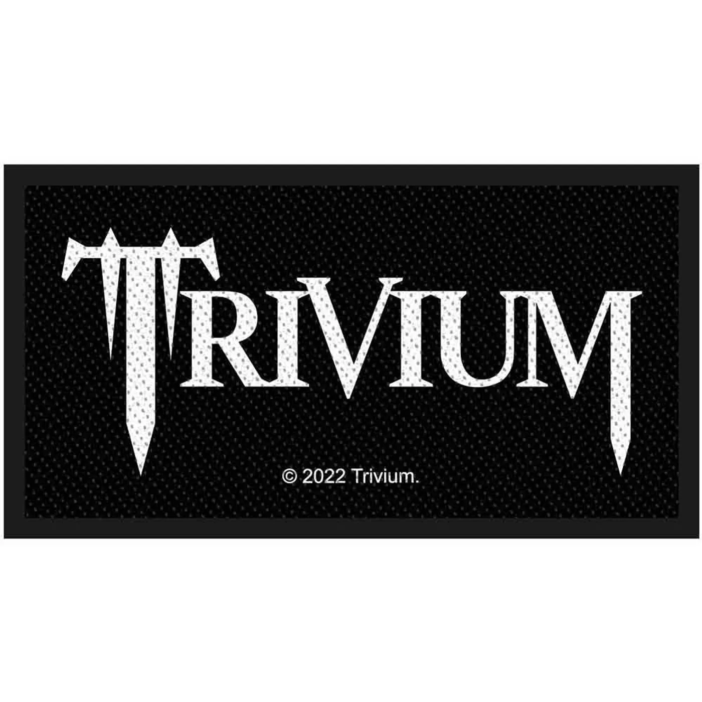 Trivium Patches - Woven Sew On - Logo