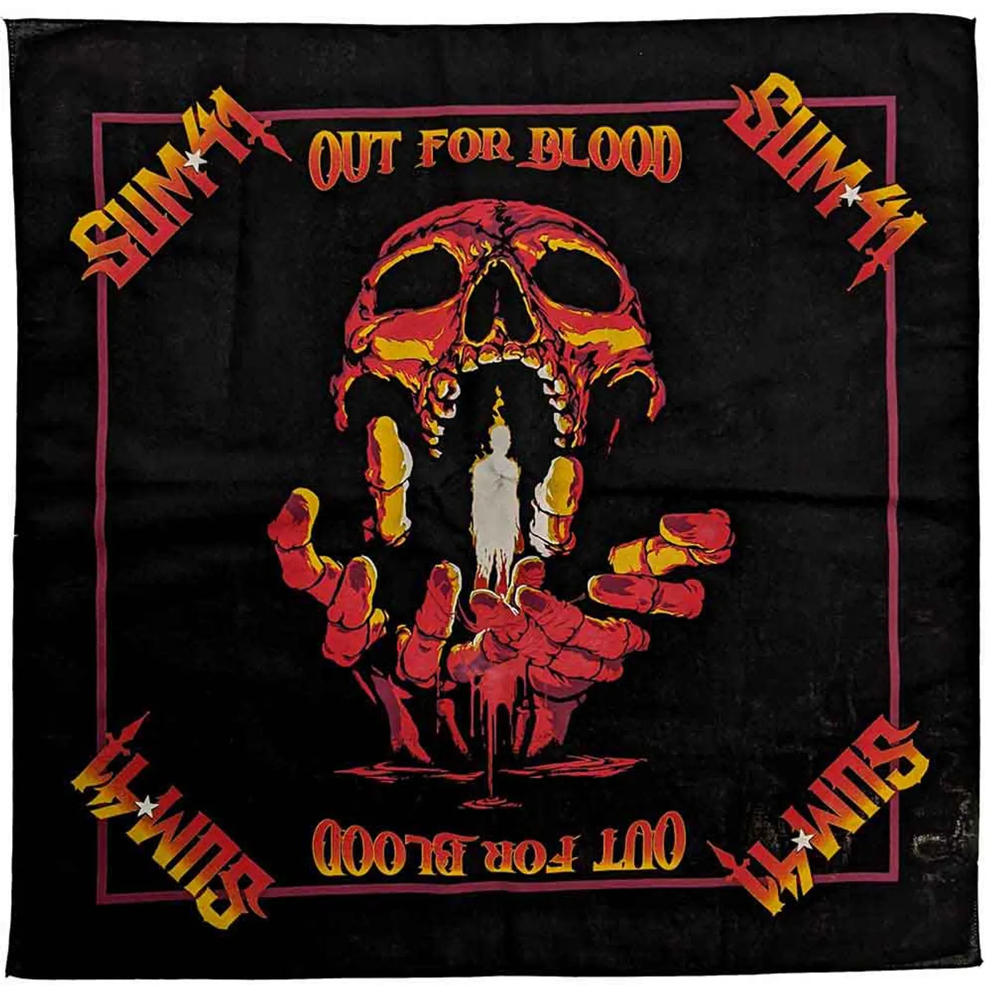 Sum 41 Bandanas - Out For Blood