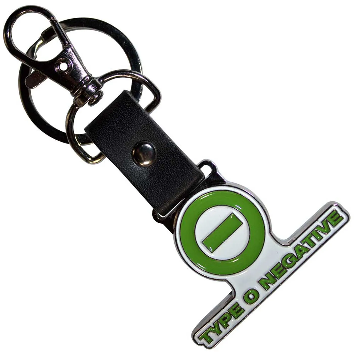 Type O Negative Standard Keychains - Negative Emblem & Text Logo