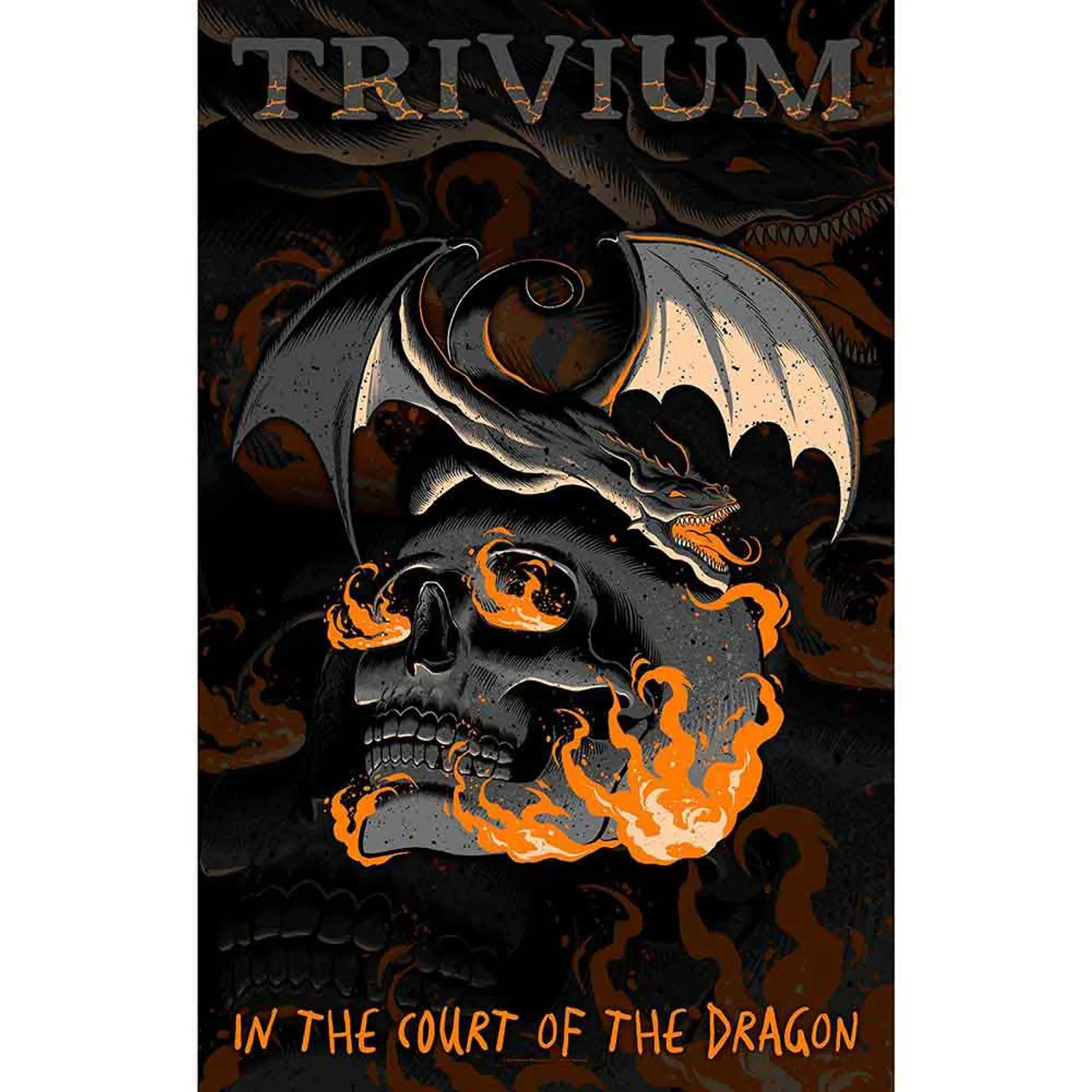 Trivium Posters - Textile - In The Court Of The Dragon