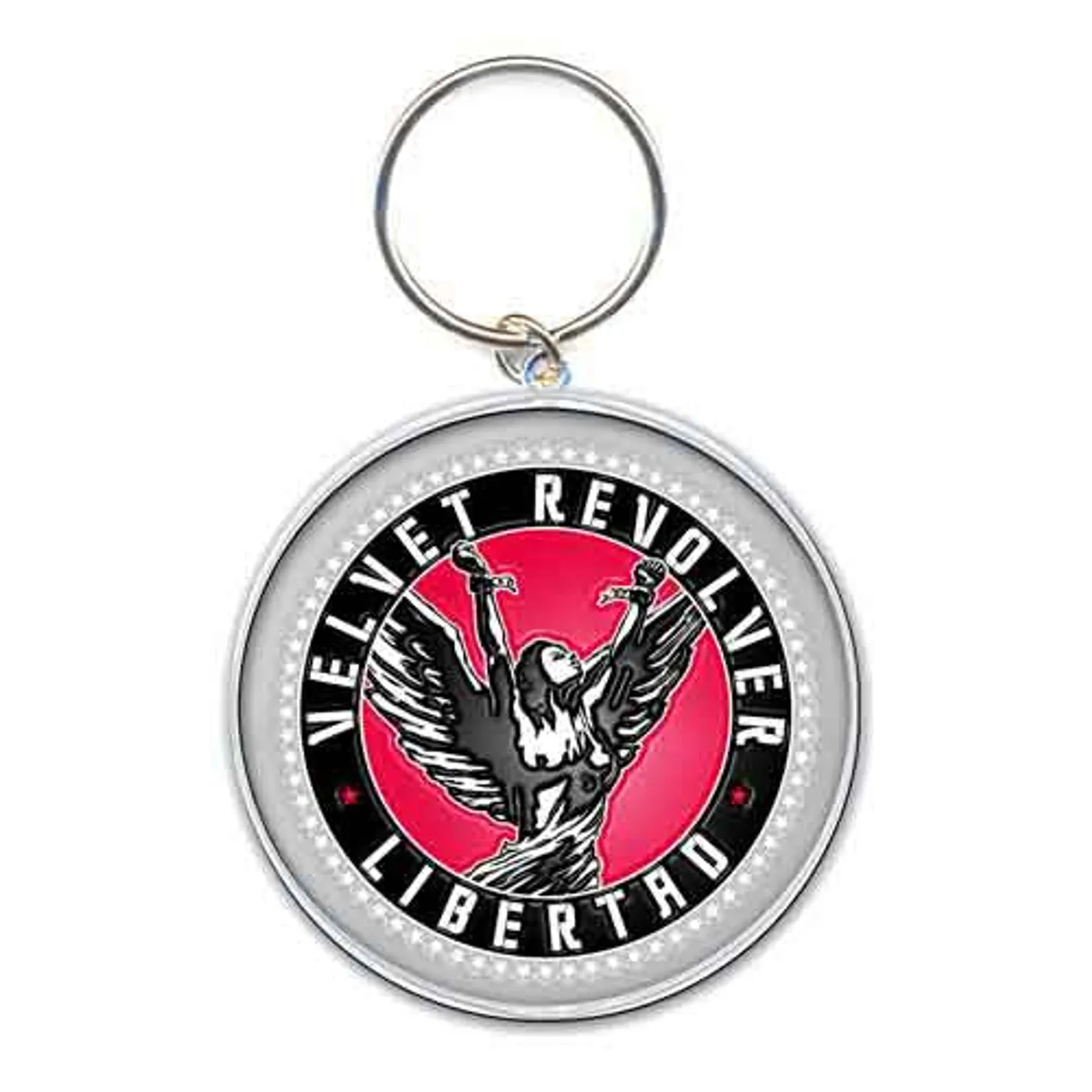 Velvet Revolver Standard Keychains - Circle Logo