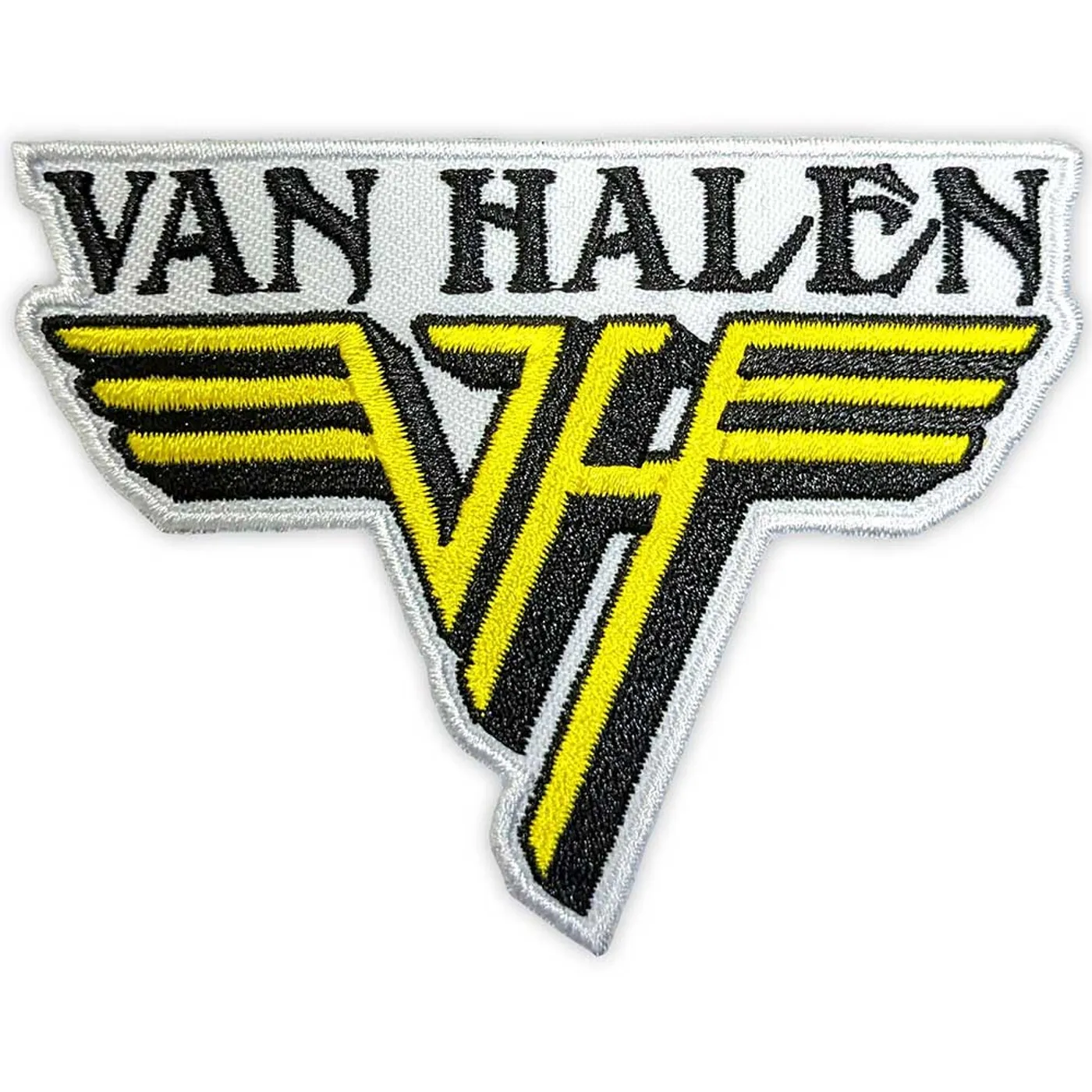 Van Halen Patches - Iron On - Text & Yellow Logo