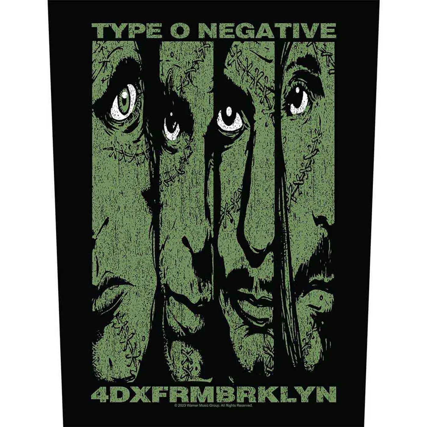 Type O Negative Patches - Woven Sew On - 4DXFRMBRKLYN