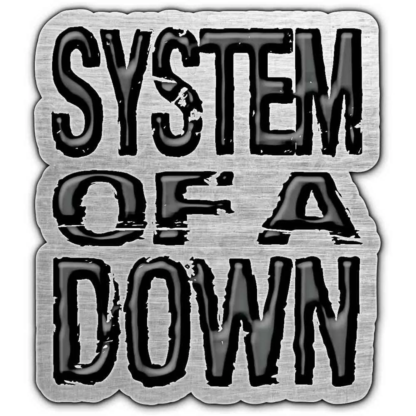 System Of A Down Pin Badge - Logo