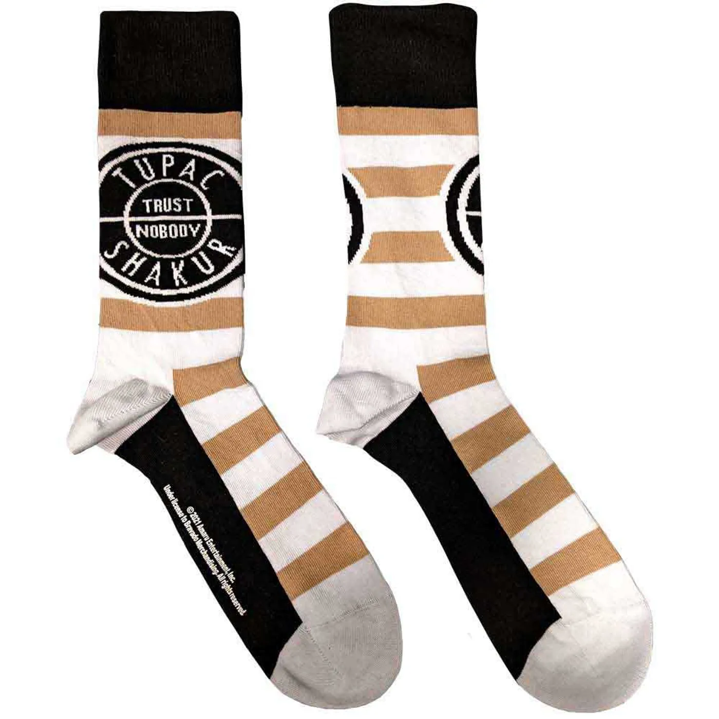 Tupac Socks 7-11 - Trust Nobody