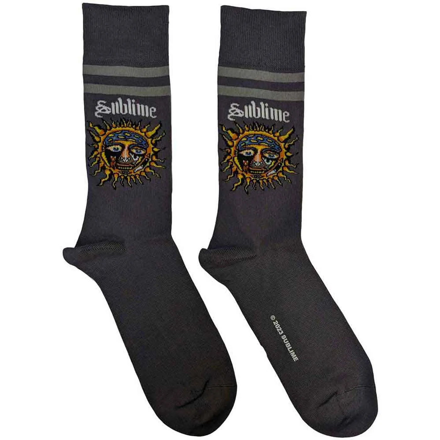 Tupac Socks 7-11 - Yellow Sun