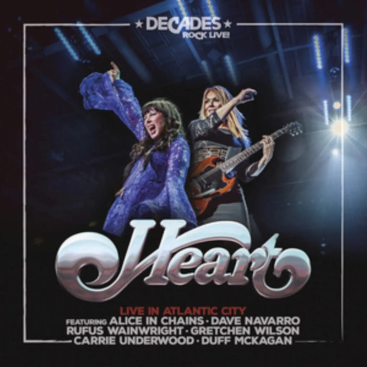 Heart LP Vinyl Record - Live In Atlantic City