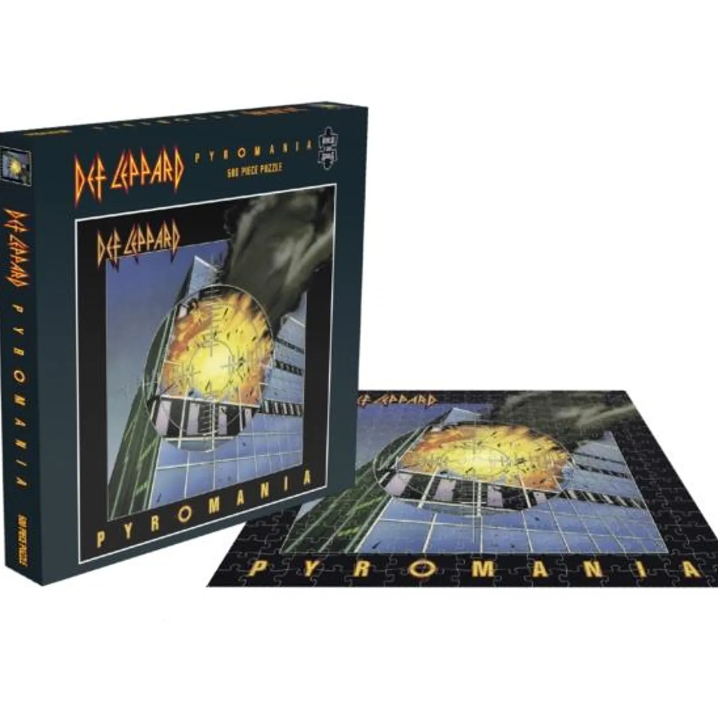 Def Leppard Jigsaw Puzzle - Def Leppard Pyromania (500 Piece Jigsaw Puzzle)