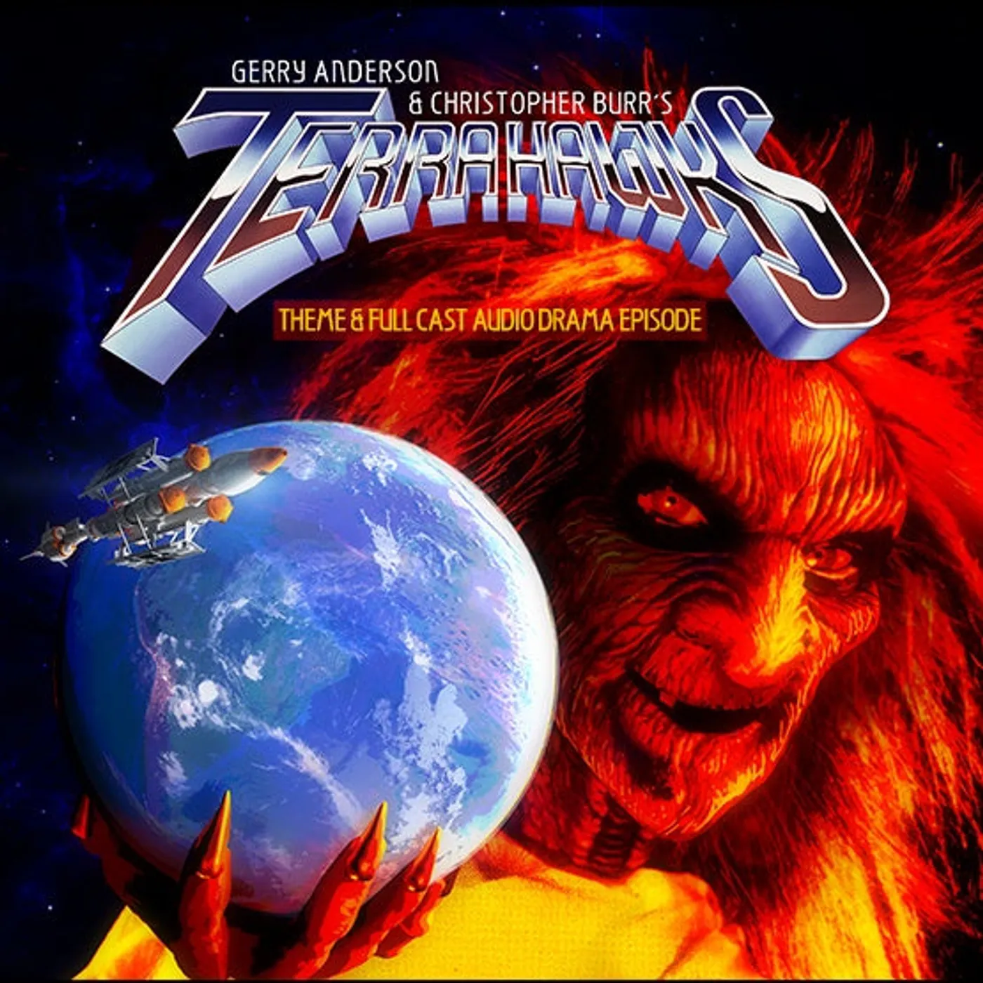 Richard Harvey LP Vinyl Record - Terrahawks: Theme Music & Audio Story