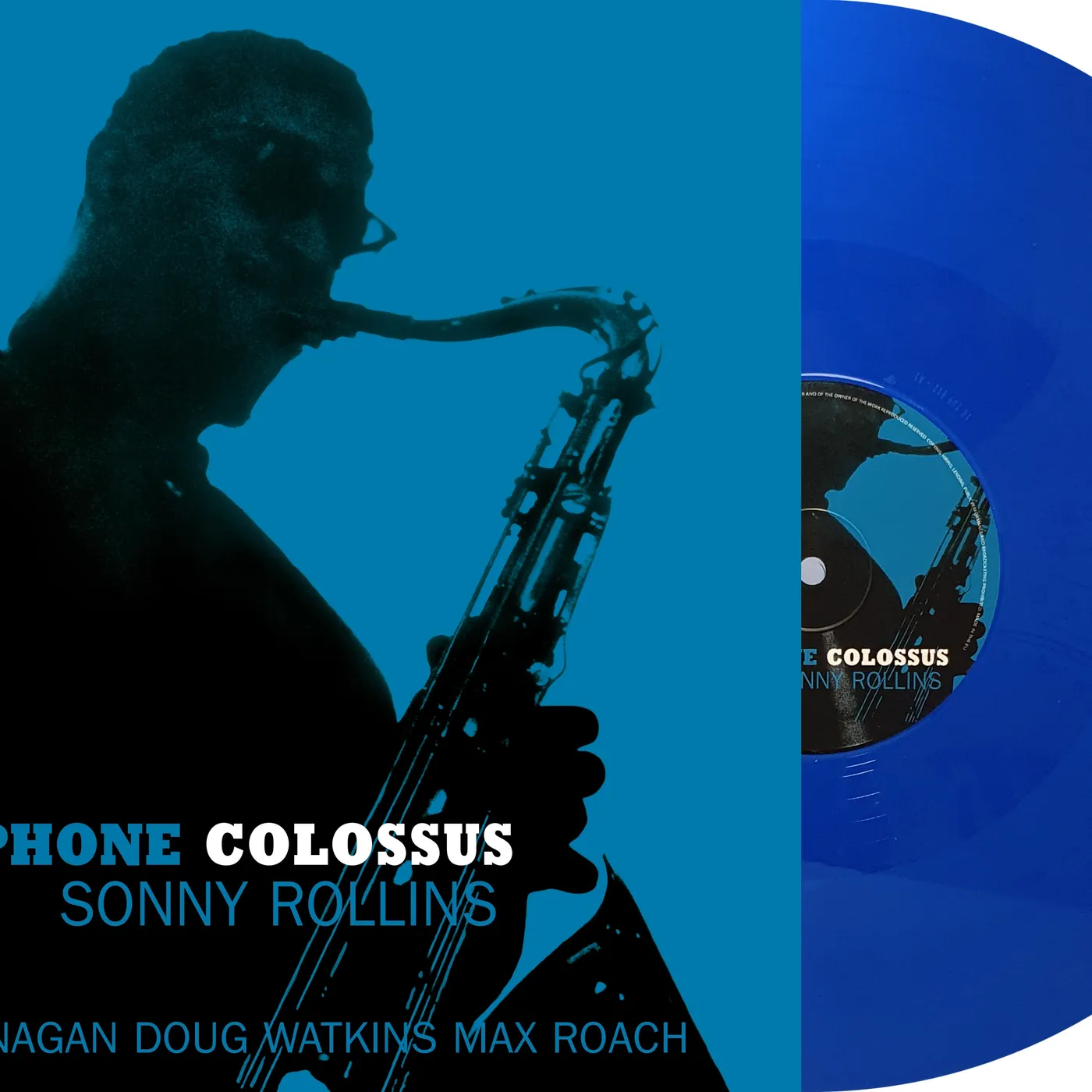 Sonny Rollins LP - Saxophone Colossus (Blue Vinyl)