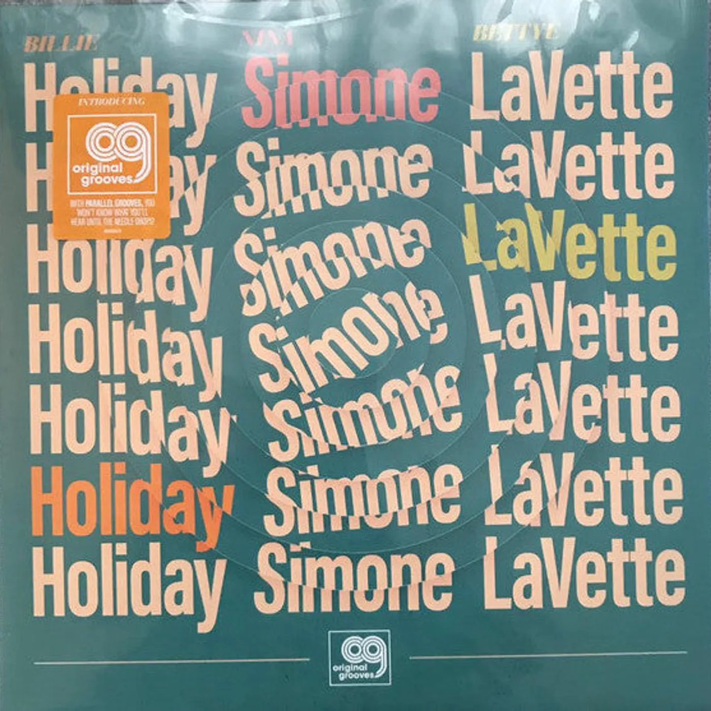 Bettye Lavette / Billie Holiday / Nina Simone LP Vinyl Record - Original Grooves: Billie Holiday. Nina Simone. Bettye Lavette (Ep) (Black Friday 20. 20. )