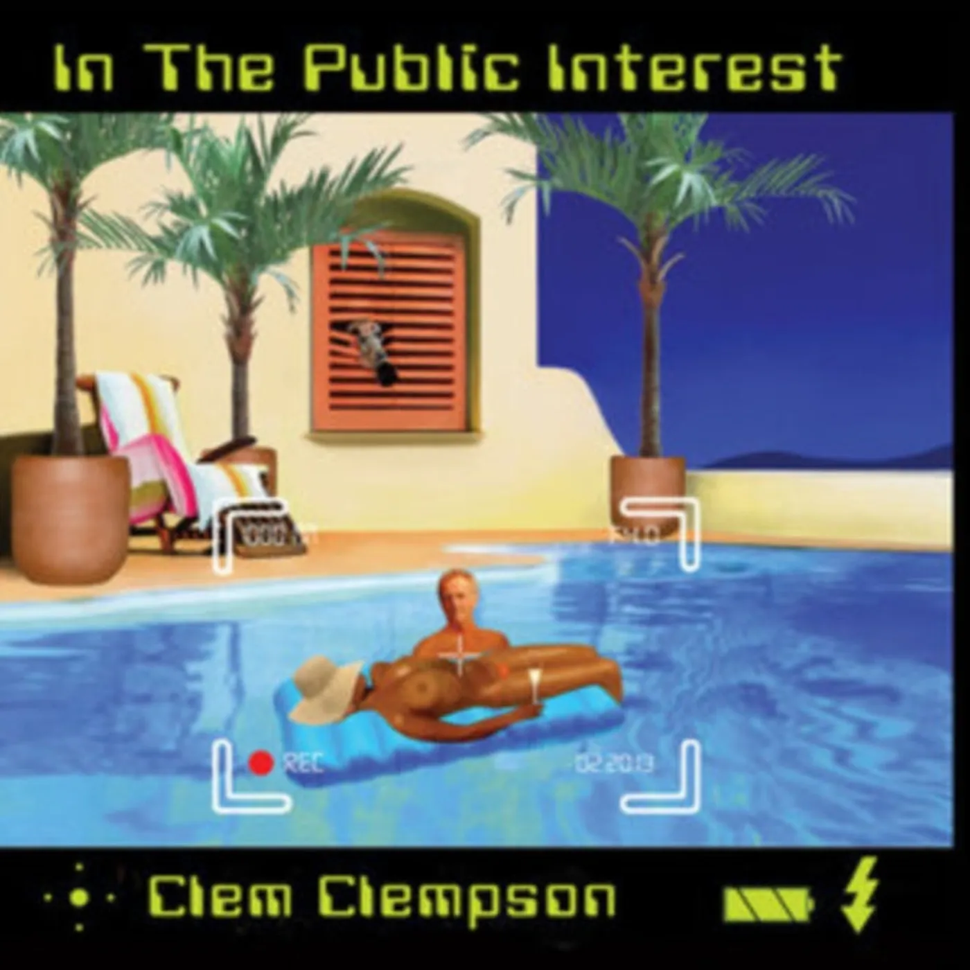 Clem Clempson LP Vinyl Record - In The Public Interest