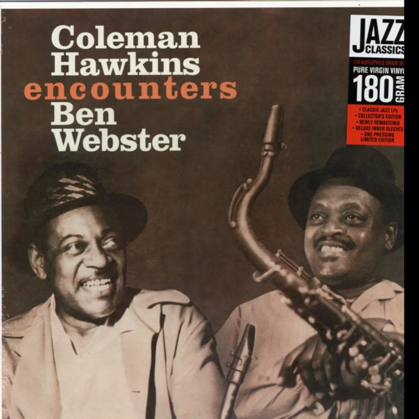 Coleman Hawkins LP Vinyl Record - Encounters Ben Webster