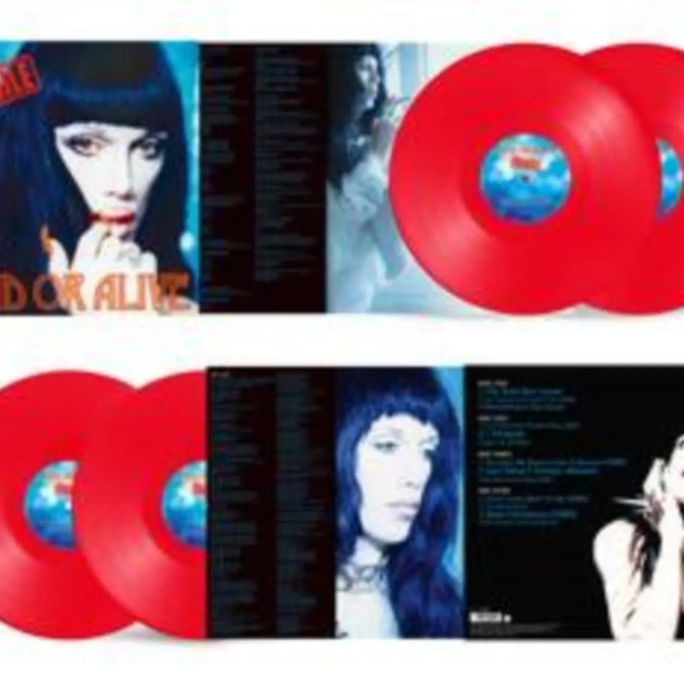 Dead Or Alive LP Vinyl Record - Fragile (20th Anniversary Edition) (Red Vinyl)