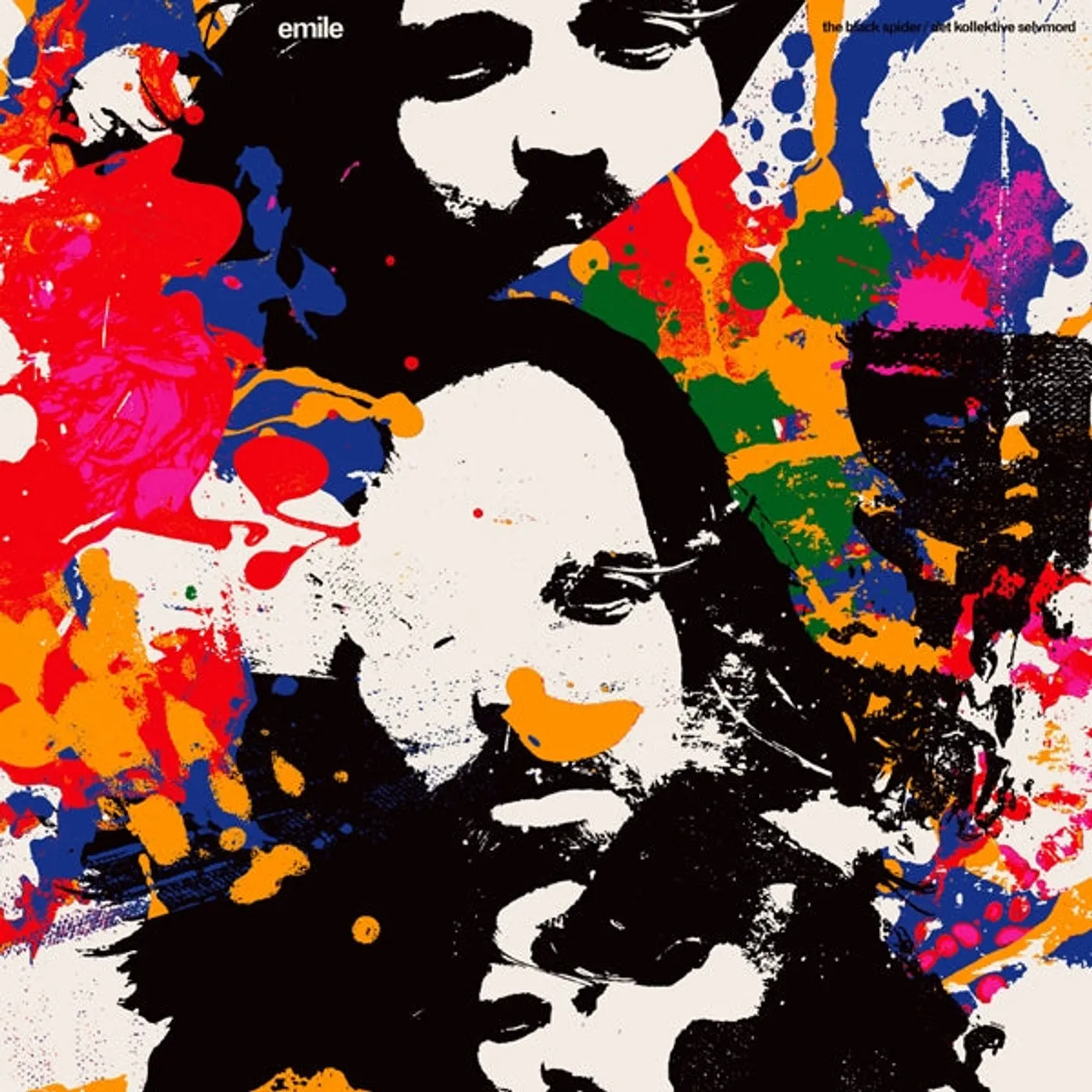 Emile LP - The Black Spider / Det Kollektive Selvmord (Coloured Vinyl)