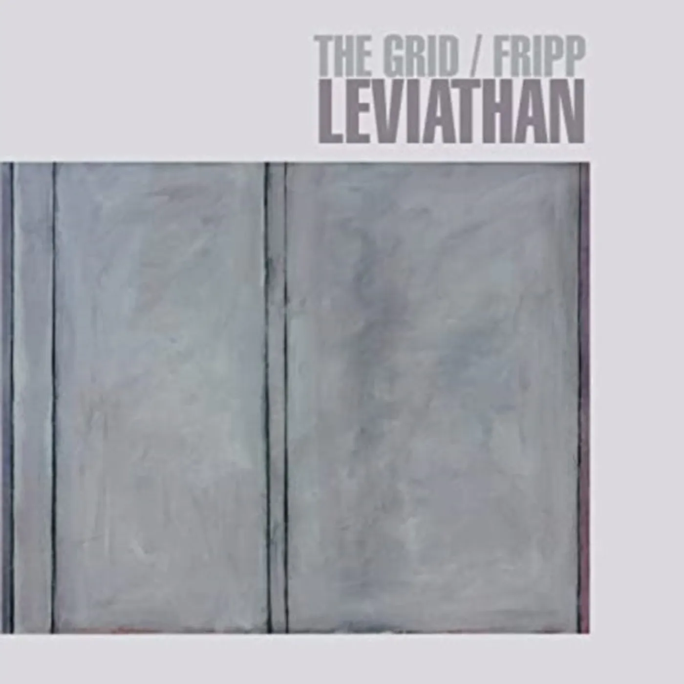 Grid / Fripp Grid/Fripp LP Vinyl Record - Leviathan