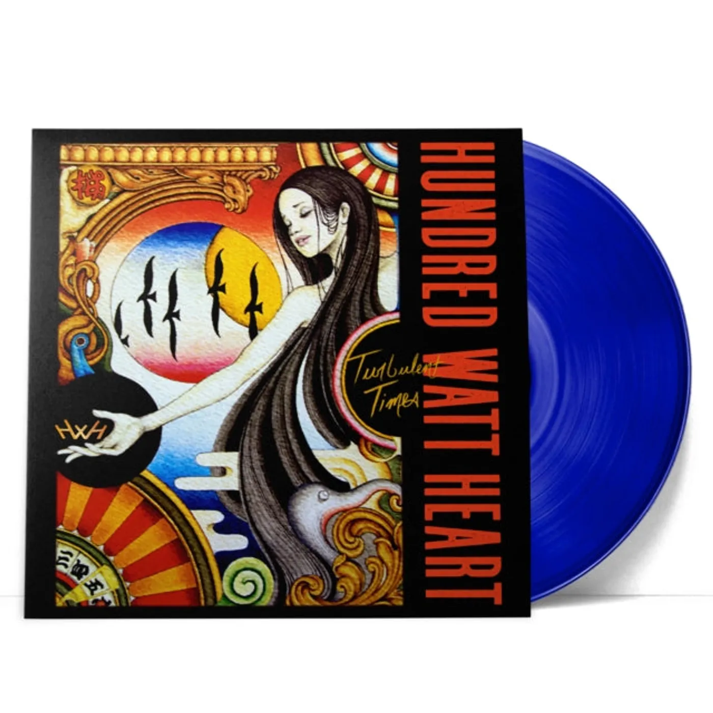 Hundred Watt Heart LP Vinyl Record - Turbulent Times (Limited Translucent Blue Vinyl)