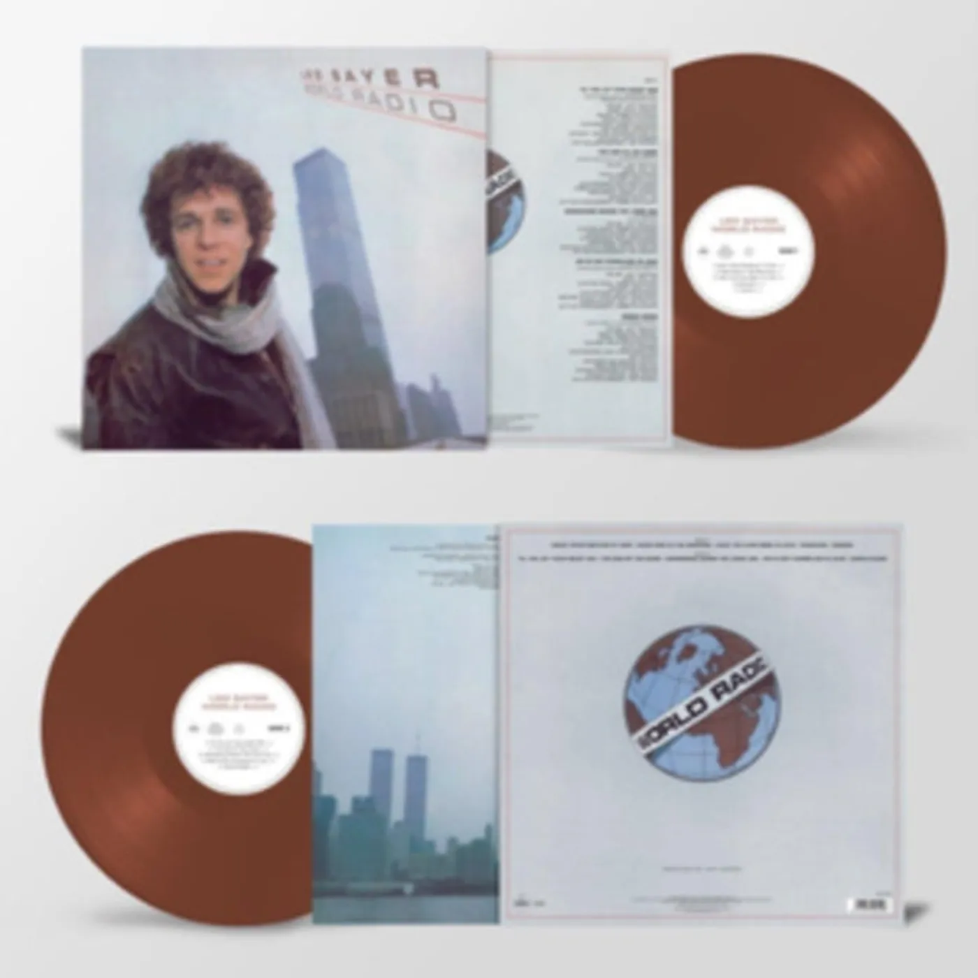Leo Sayer LP Vinyl Record - World Radio (Brown Vinyl)