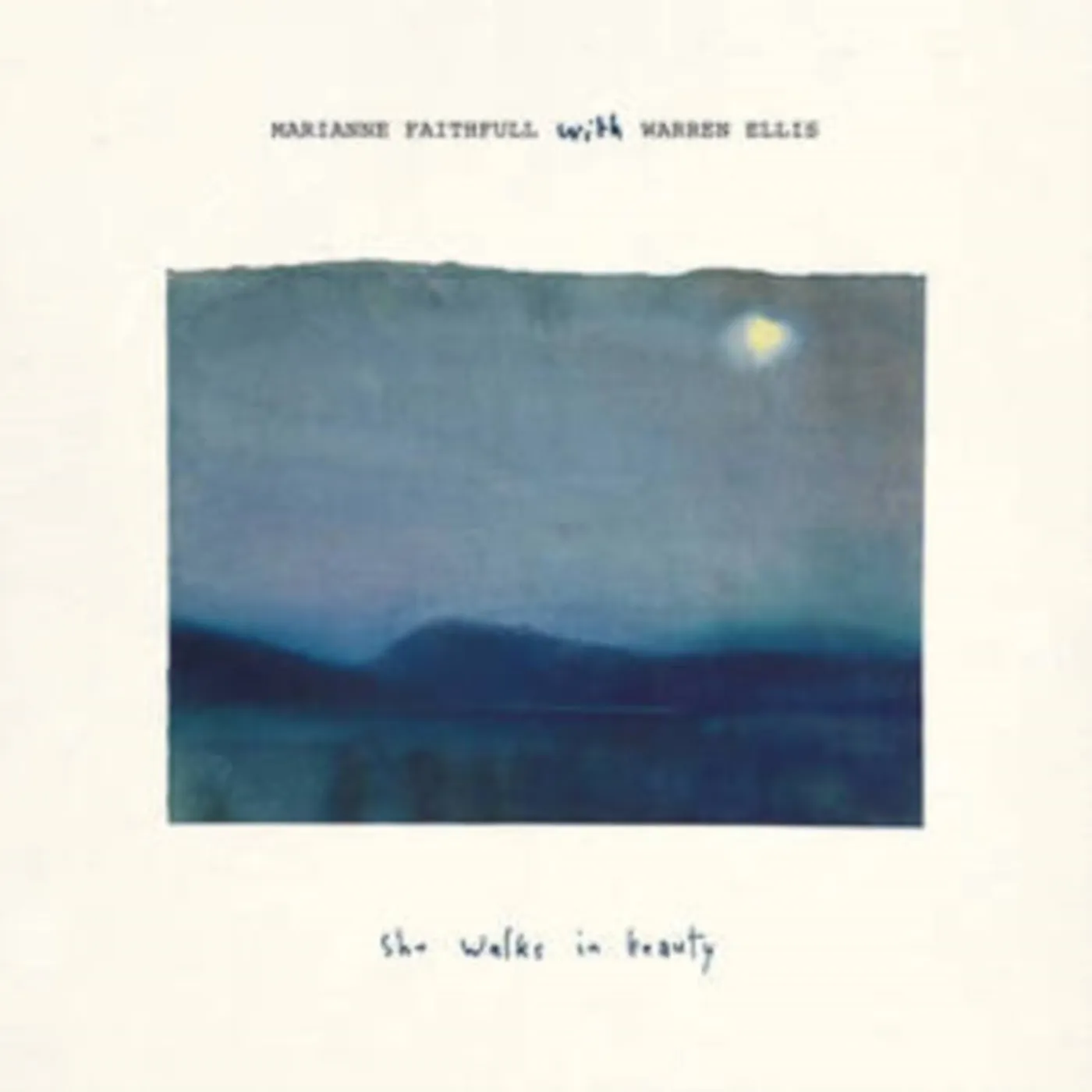 Marianne Faithfull LP Vinyl Record - She Walks In Beauty (With Warren Ellis)