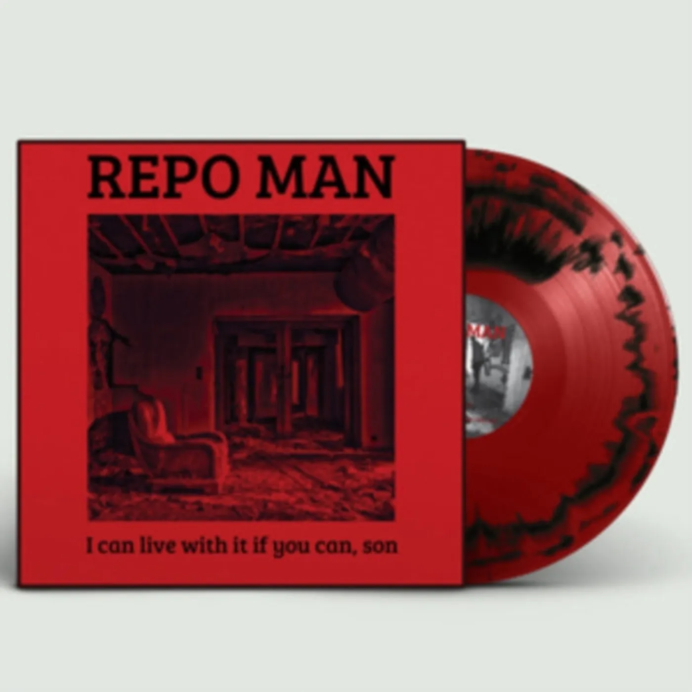 Repo-Man LP Vinyl Record - I Can Live With It If You Can. Son (Red/Black Coloured Vinyl)