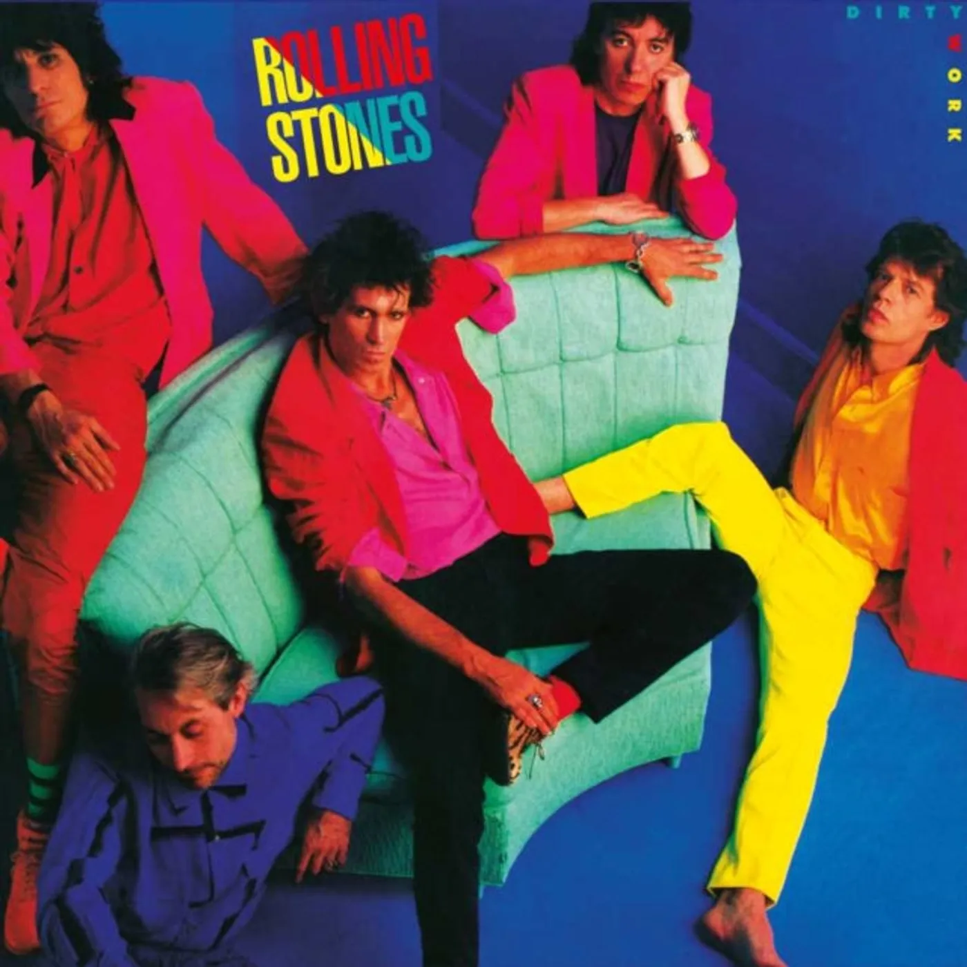 The Rolling Stones LP Vinyl Record - Dirty Work