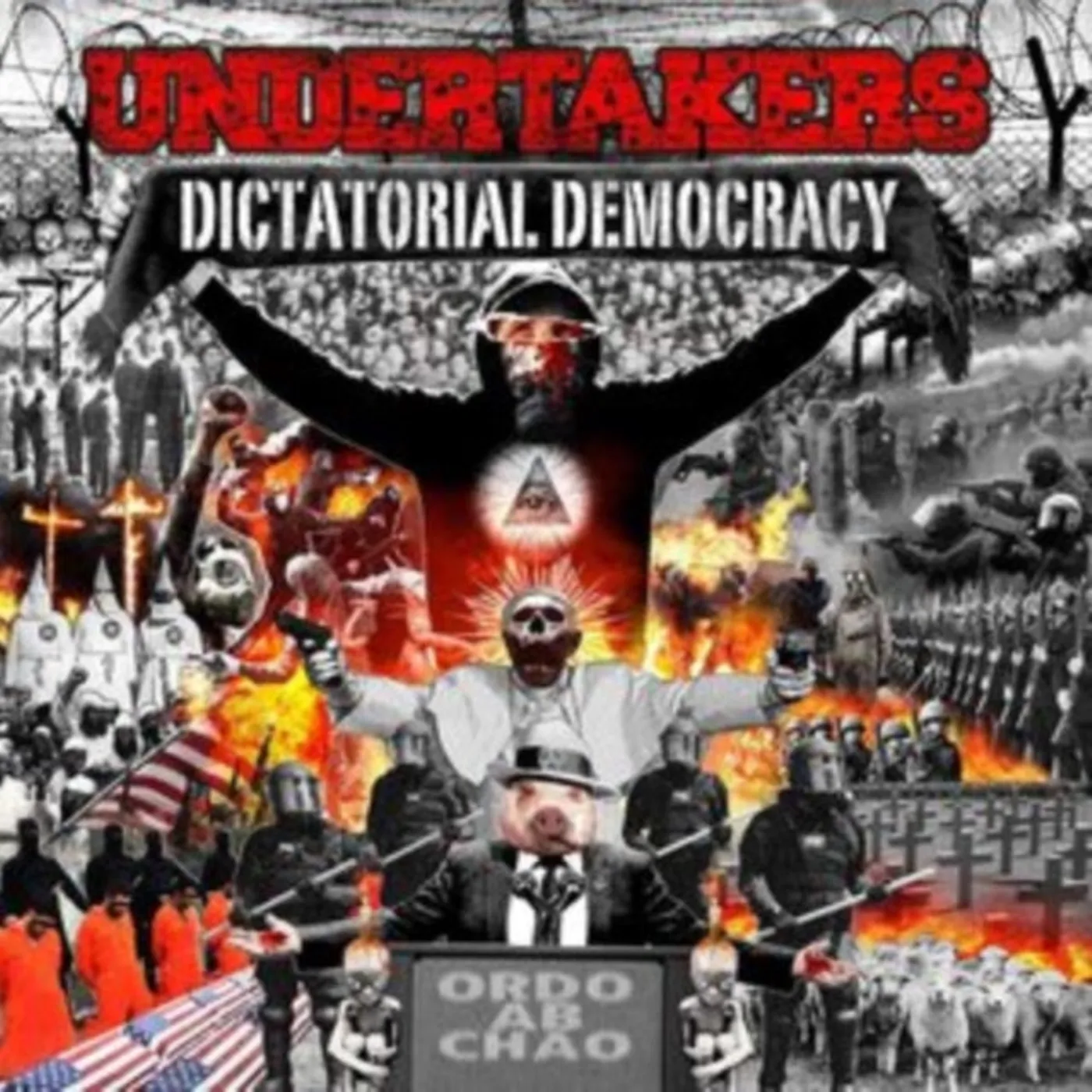 Undertakers LP Vinyl Record - Dictatorial Democracy (Grey Vinyl)