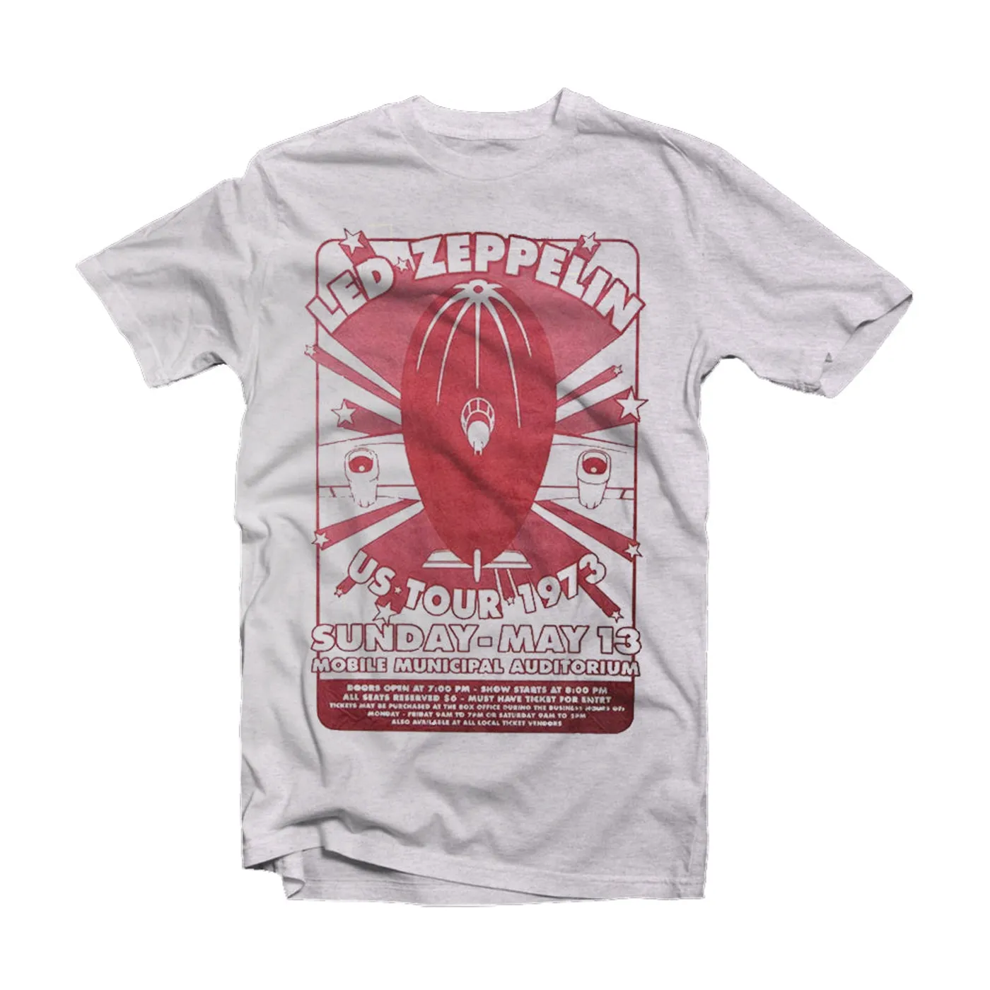 Led Zeppelin T Shirt - Mobile Municipal