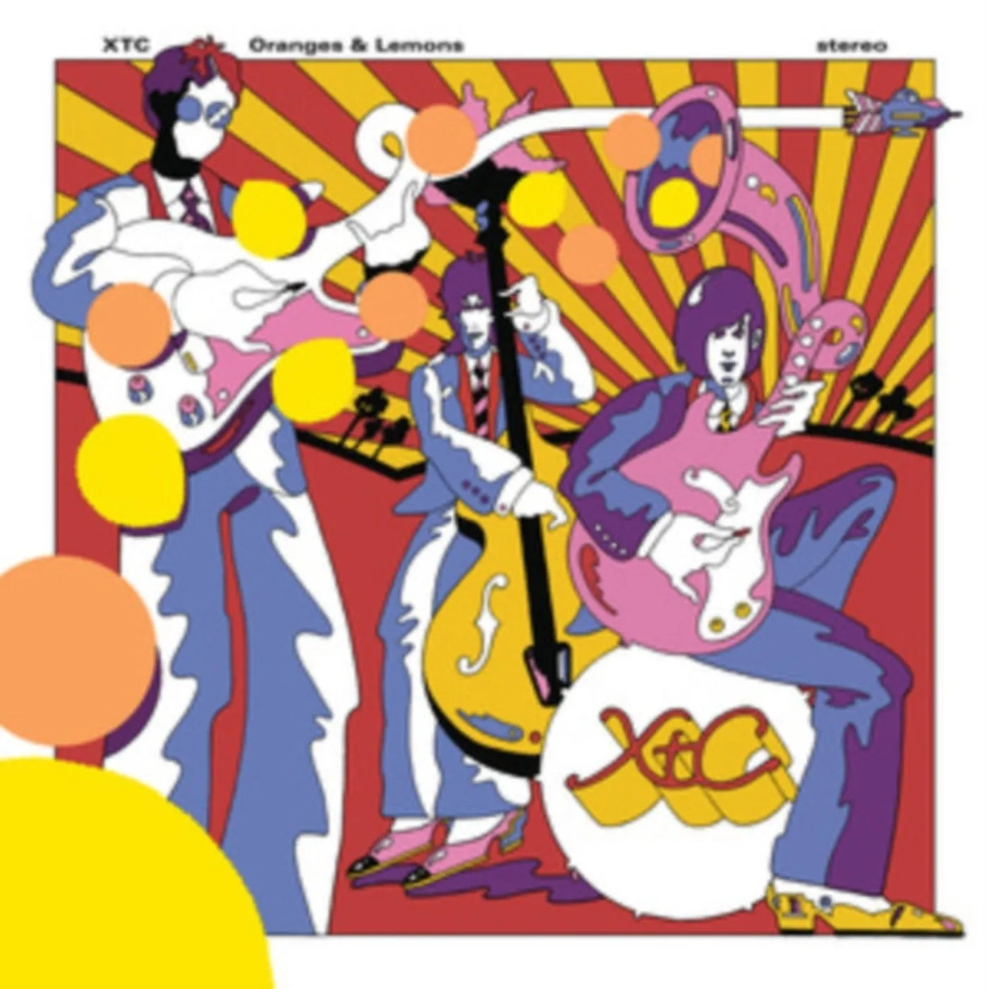 XTC LP Vinyl Record - Oranges & Lemons