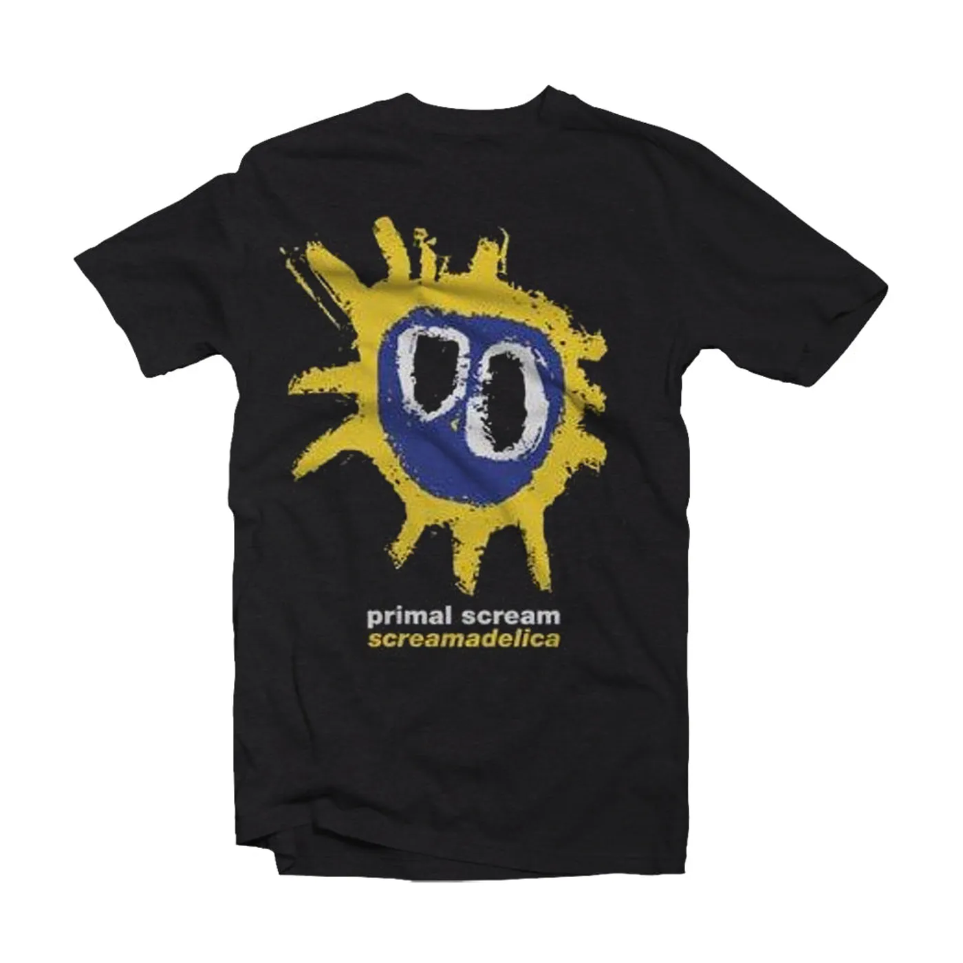 Primal Scream T Shirt - Screamadelic Yellow
