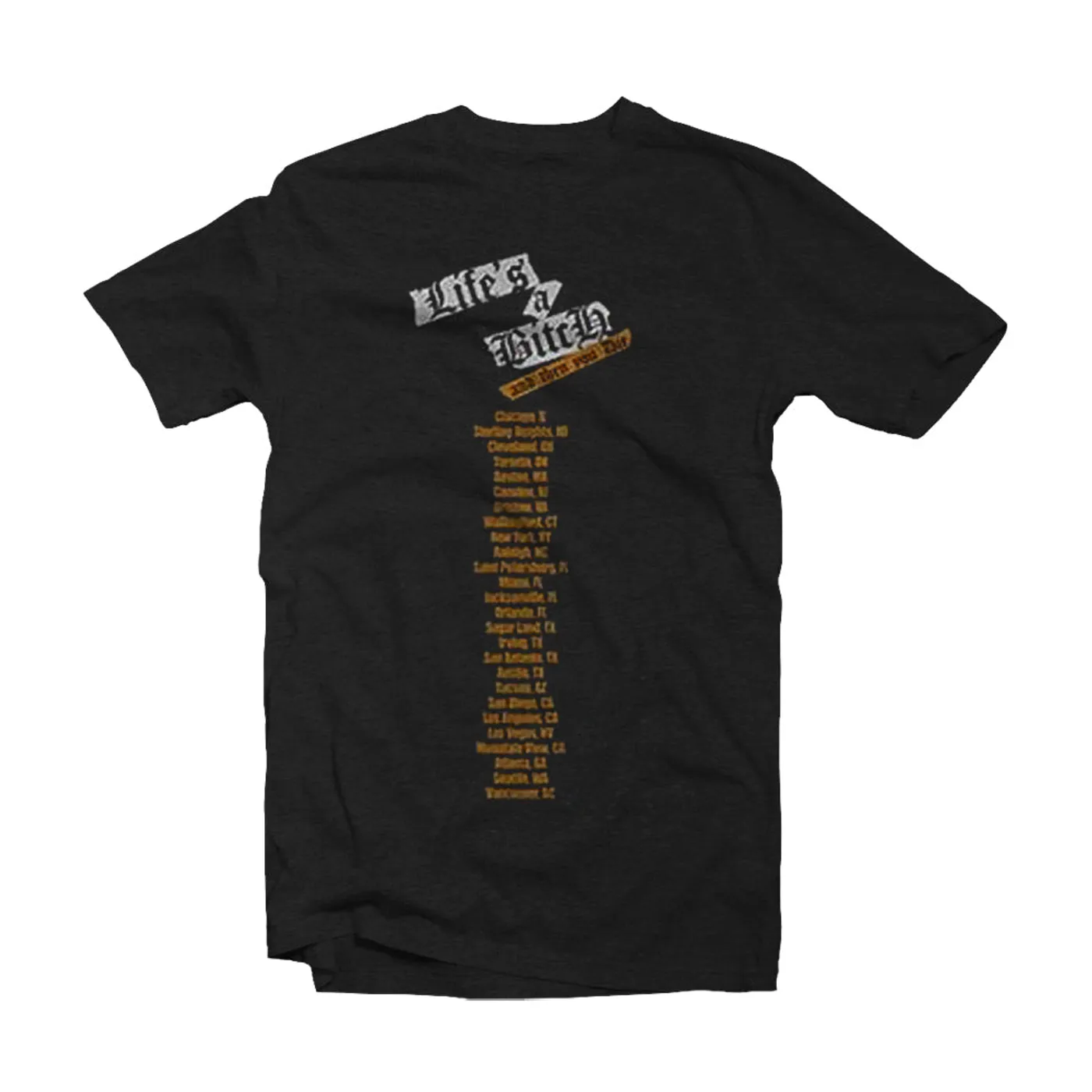 Nas T Shirt - Life's A Bitch