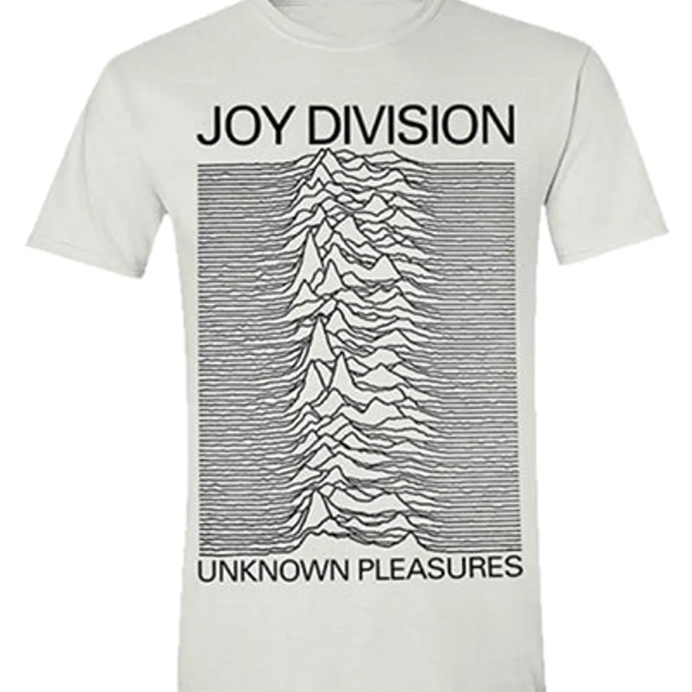 Joy Division T-Shirt - Unknown Pleasures (White)