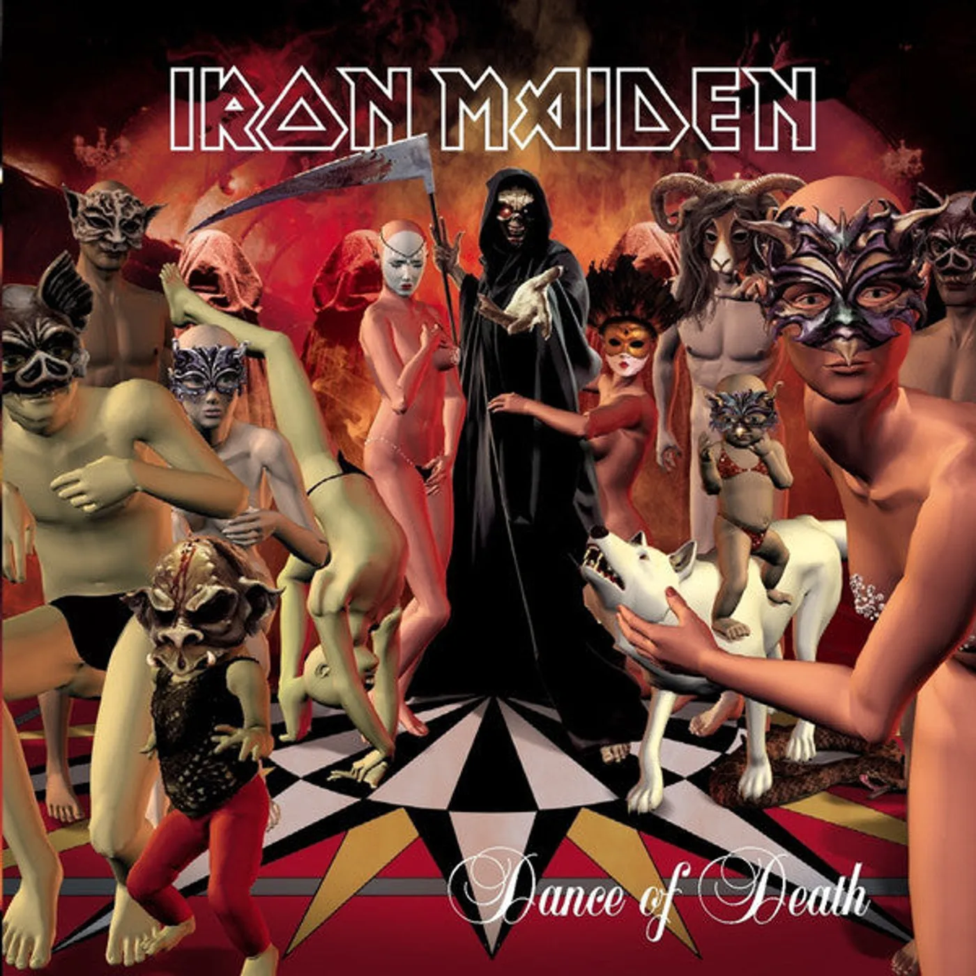 Iron Maiden LP Vinyl Record - Dance of Death