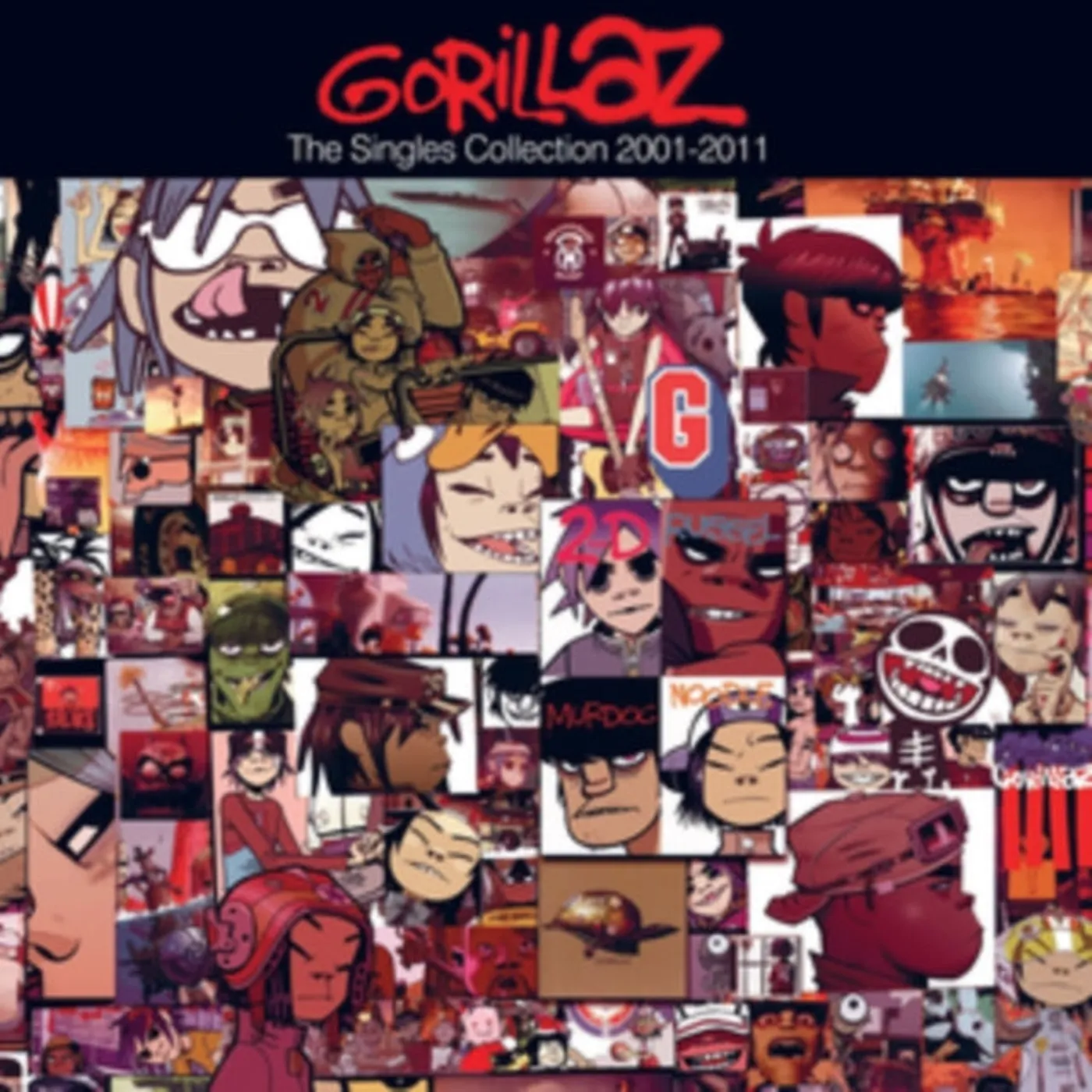 Gorillaz CD - The Singles Collection 20. 01-20. 11