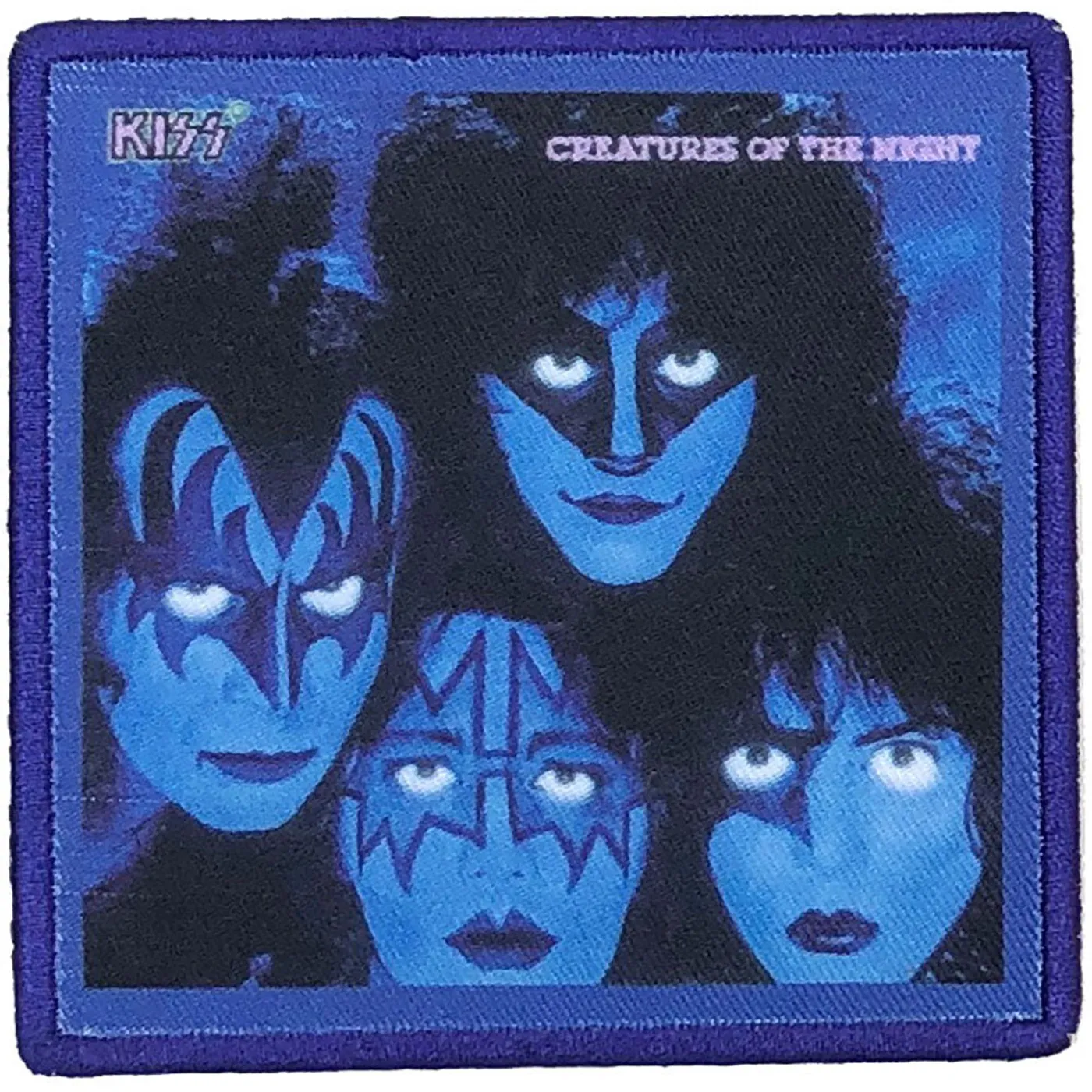 Kiss Patch - Creatures Of The Night Printed Patch