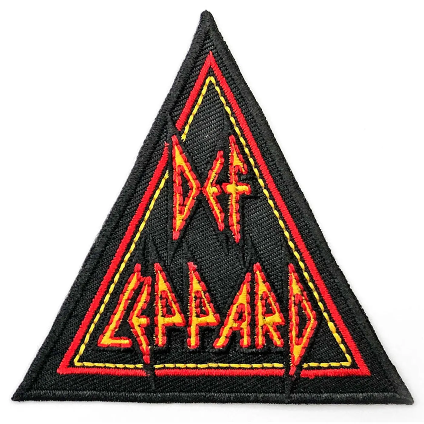 Def Leppard Patch - Tri Logo Woven Patch